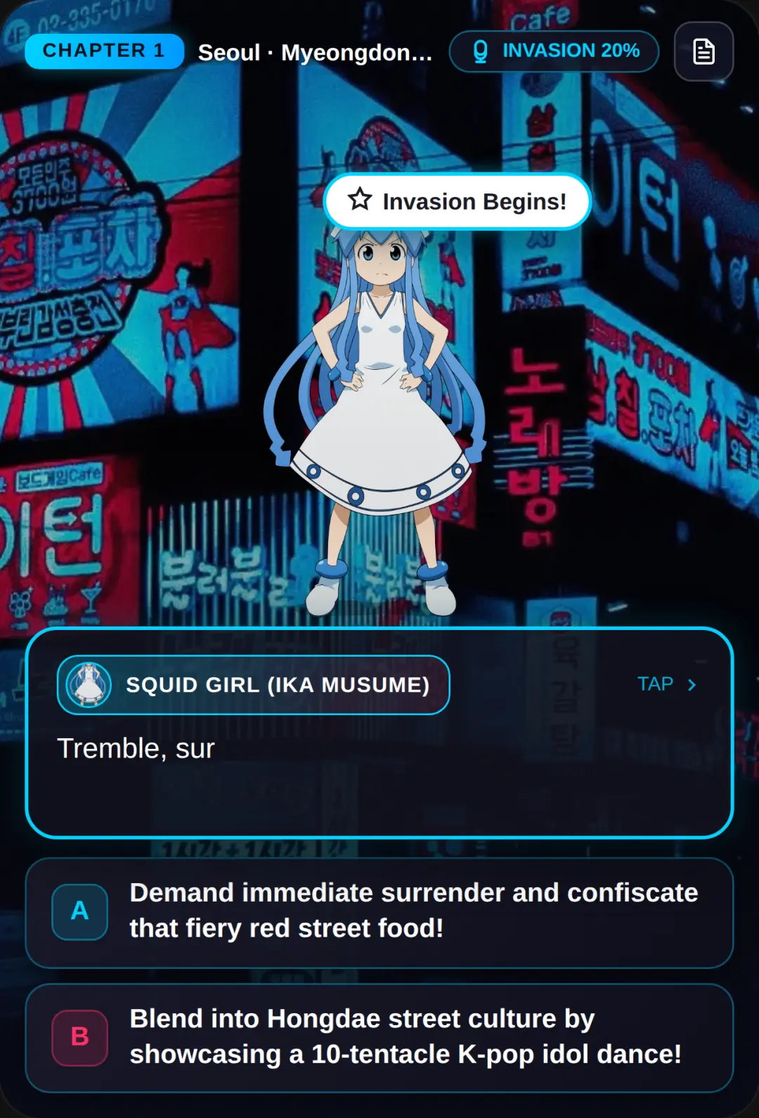 Squid Girl: Operation South Korea cover