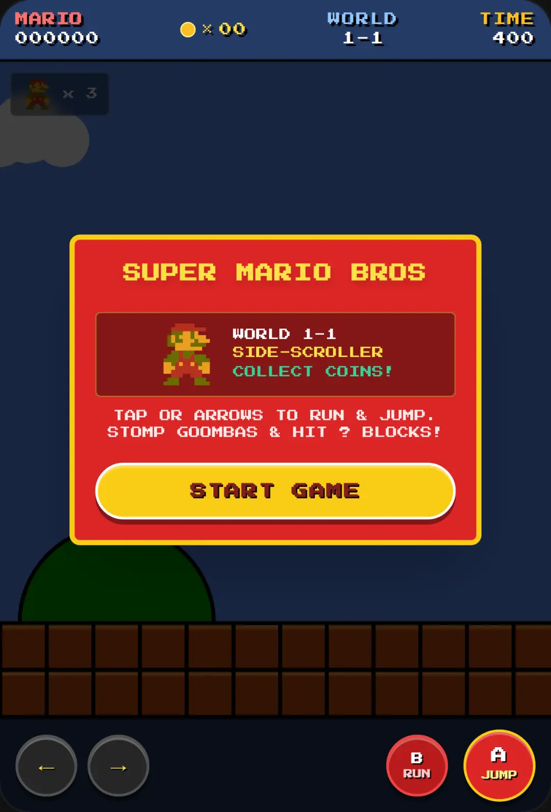 Super Mario Bros cover
