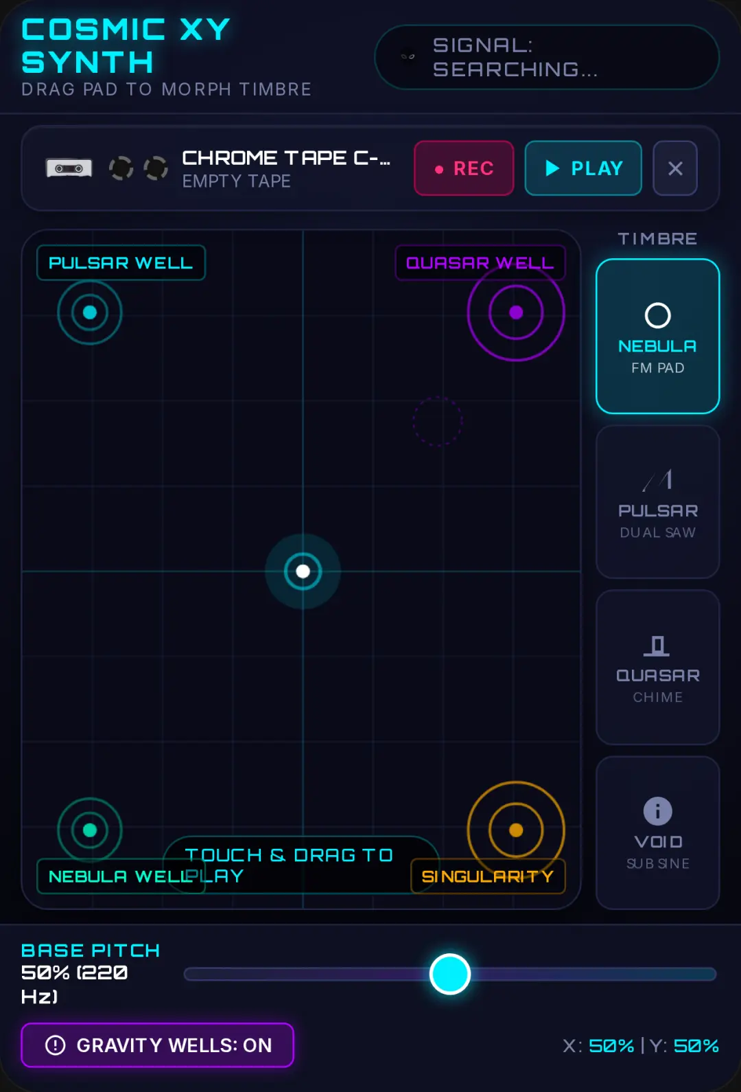 Cosmic XY Synthesizer cover