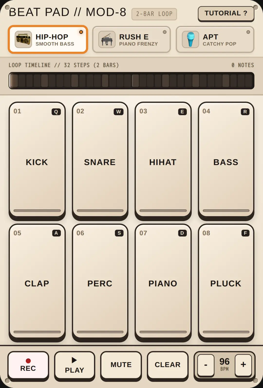 Beat Pad // Loop Studio cover