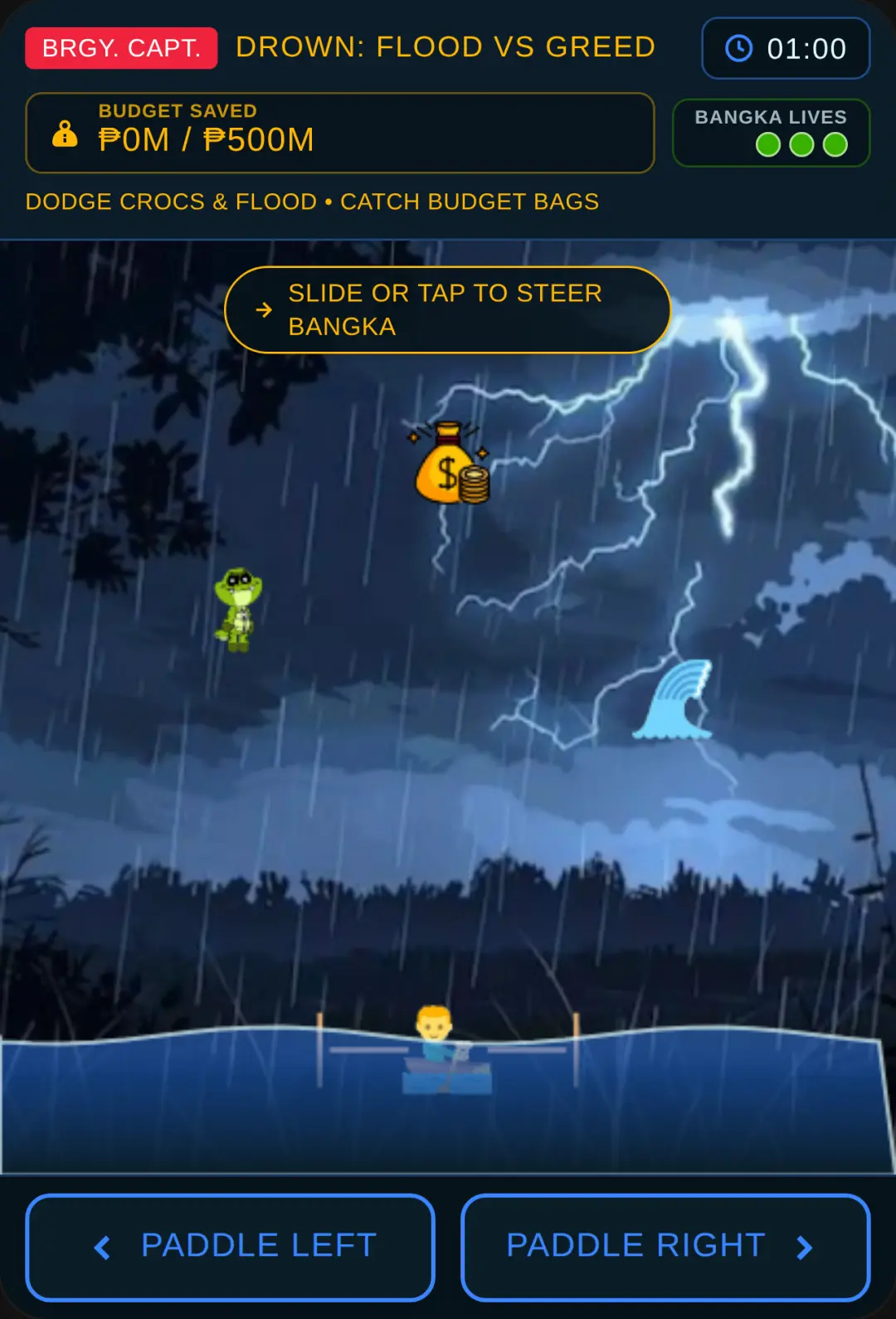 DROWN - We Won't Drown in Flood, We'll Drown in Greed Btw this is a Filipino based game cover