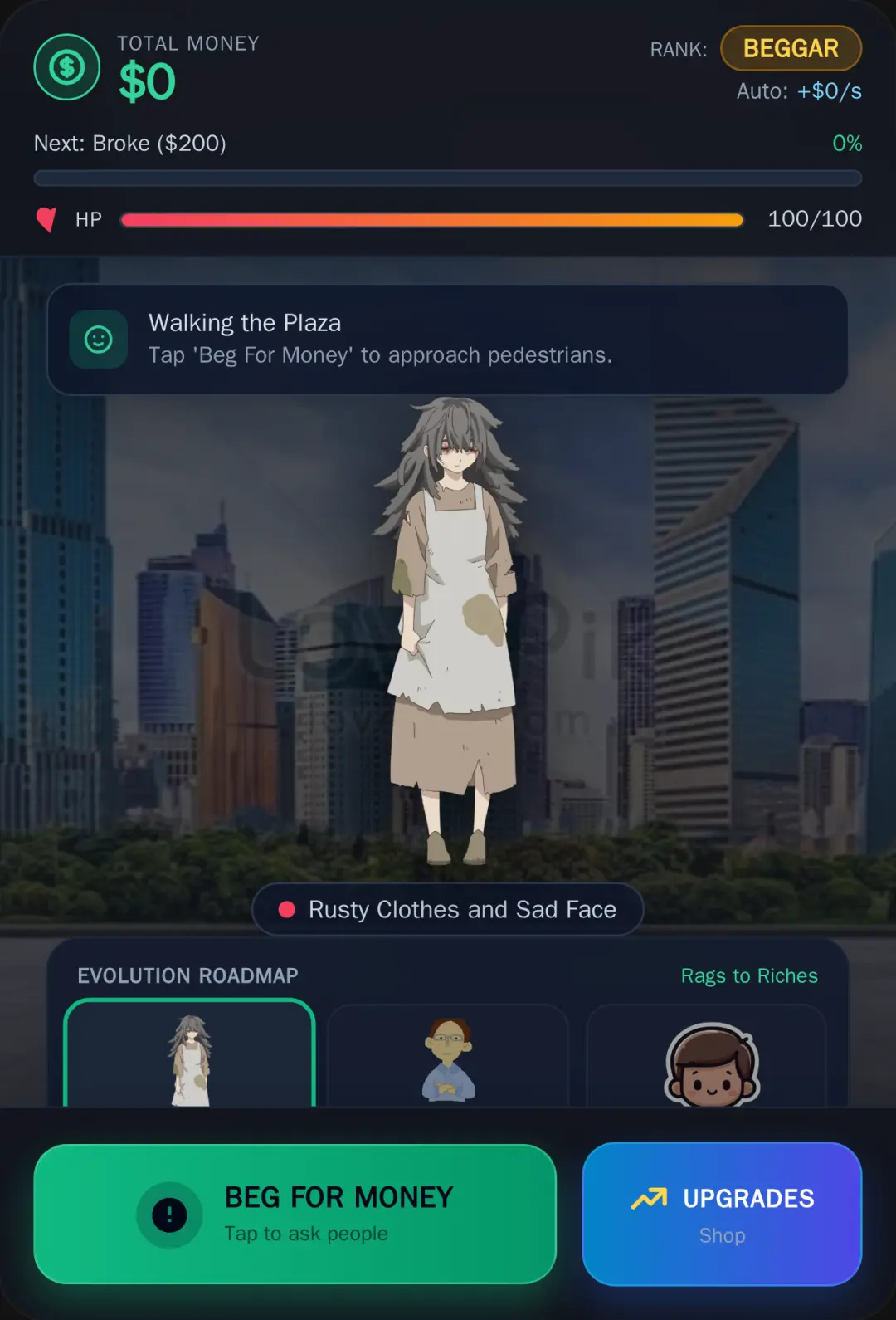 Beggar to Billionaire: Life Simulator cover