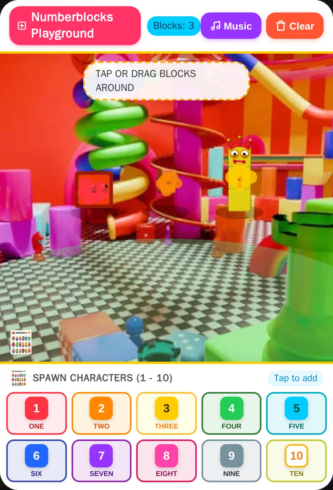 Numberblocks Playground cover