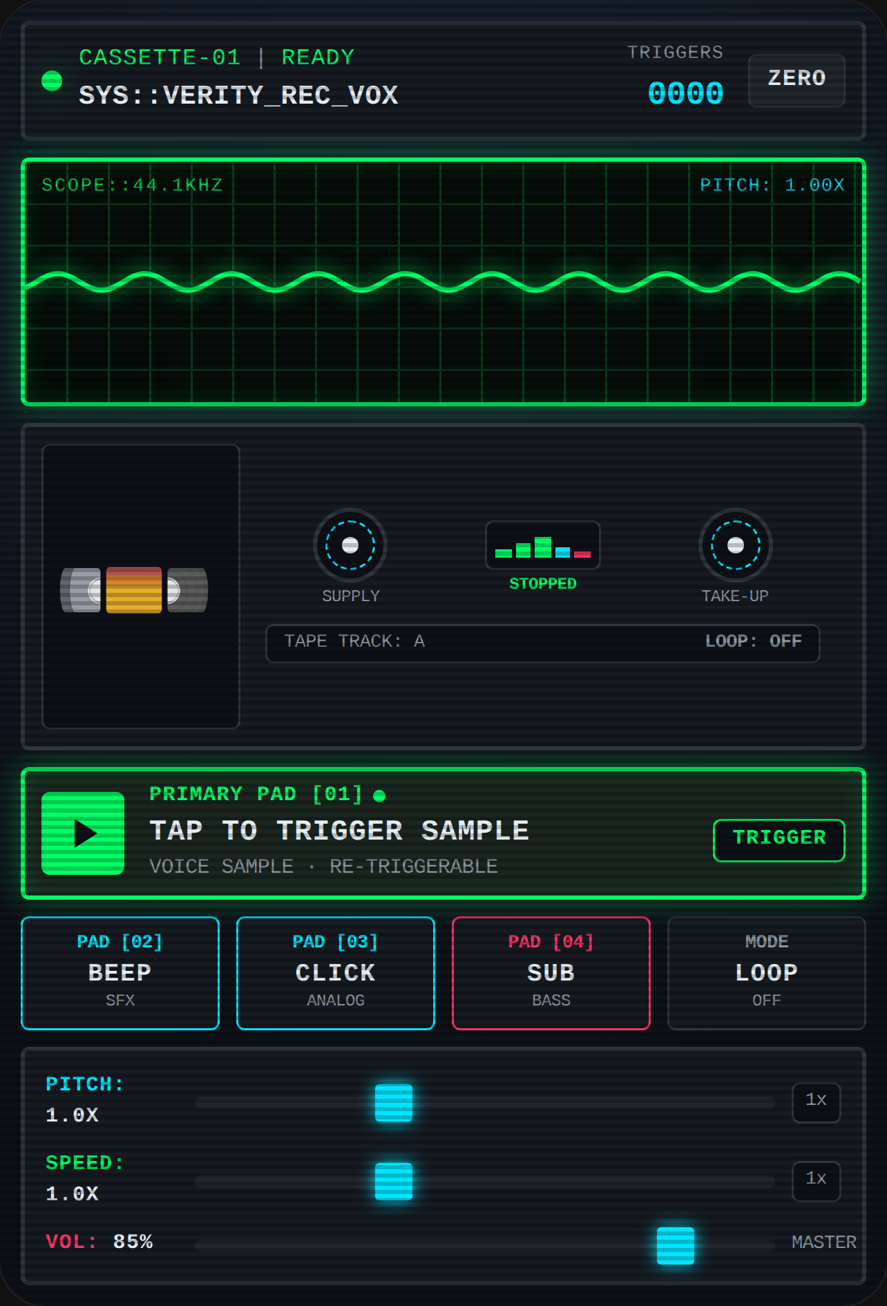 Cassette Audio Soundboard and Remix Station cover