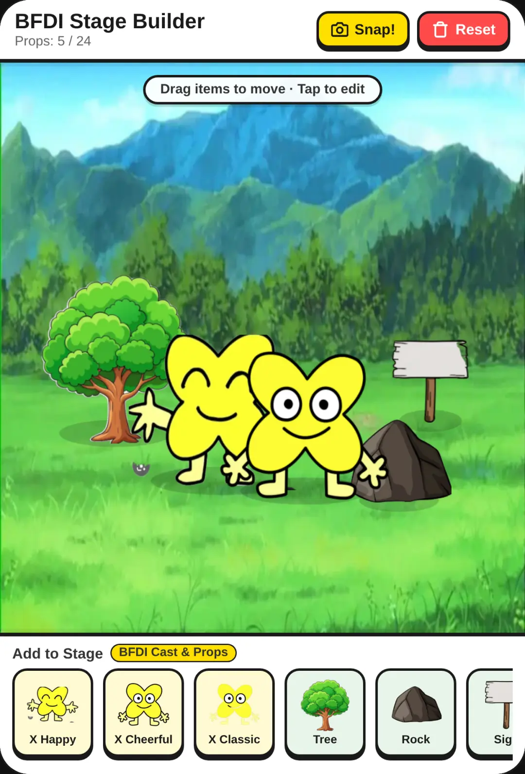 BFDI Stage Builder cover