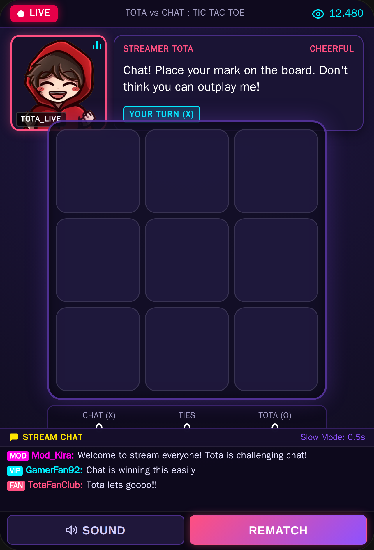Tic Tac Toe with Tota the Streamer cover