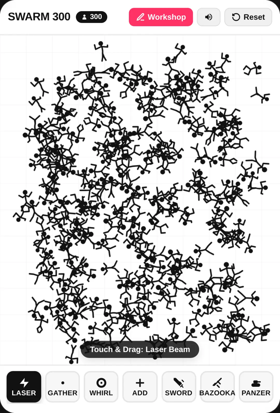 Stickmen Swarm Sandbox cover