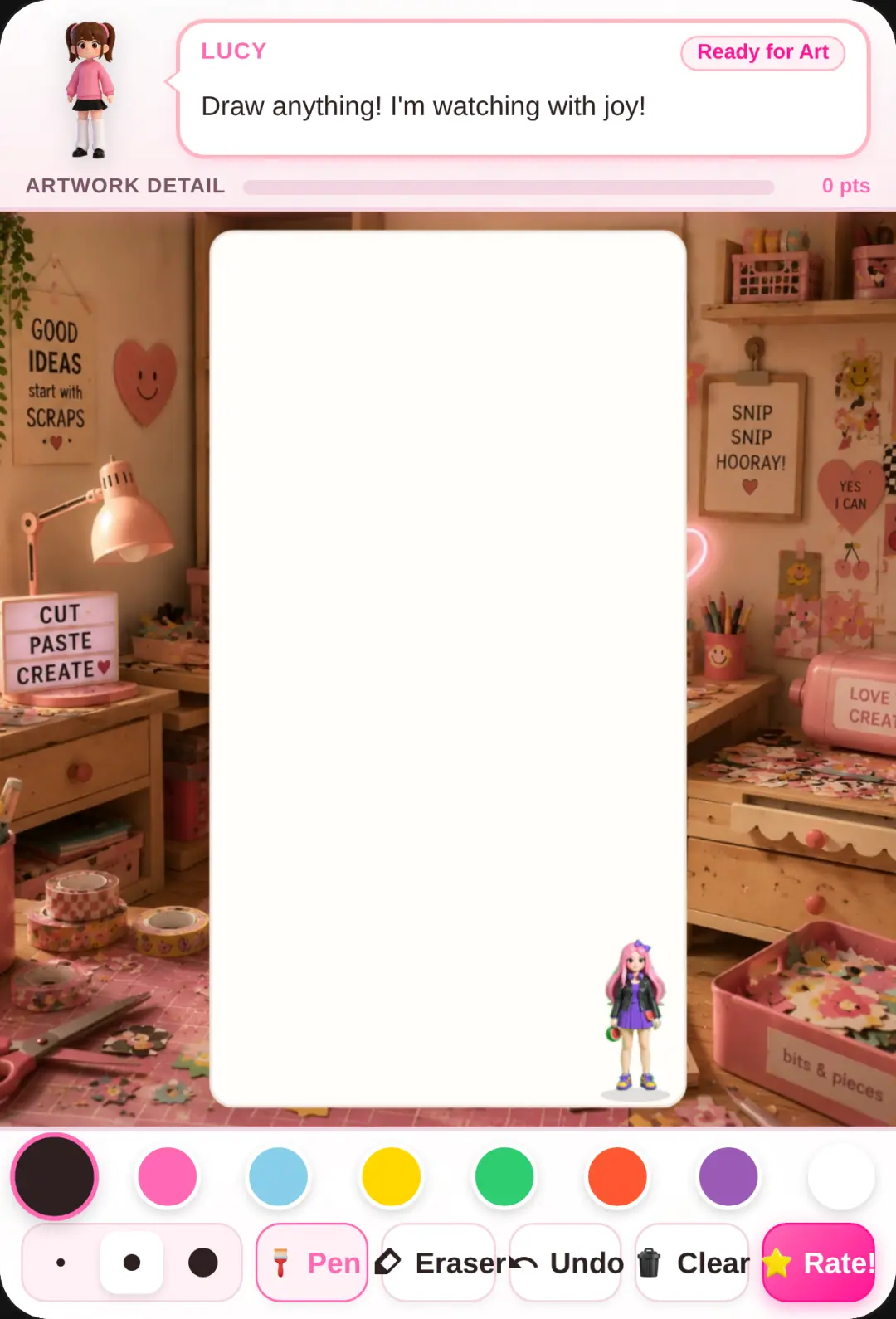 Lucy Rates Your Art (Don't hate please🥺) cover