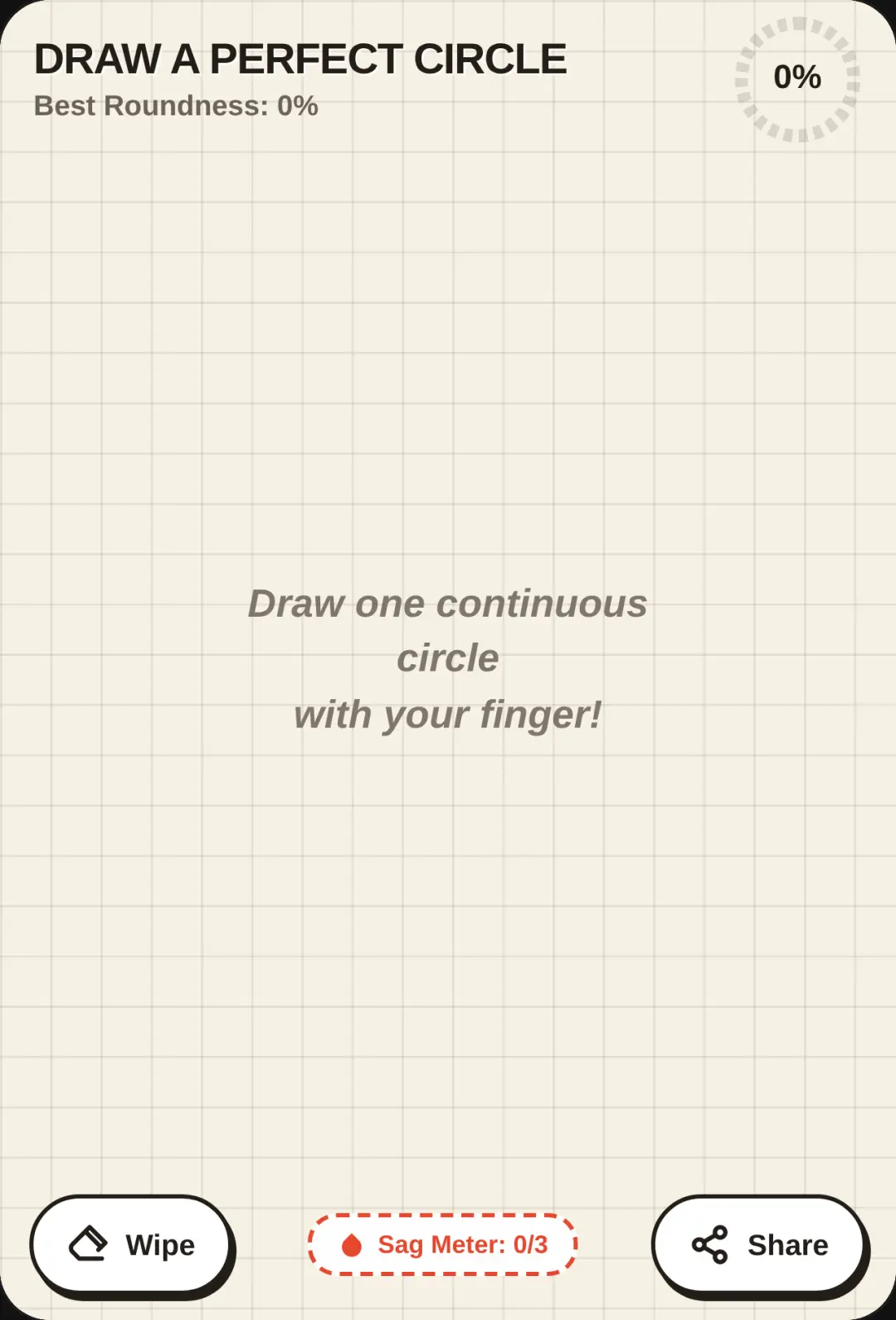 Draw a Perfect Circle cover