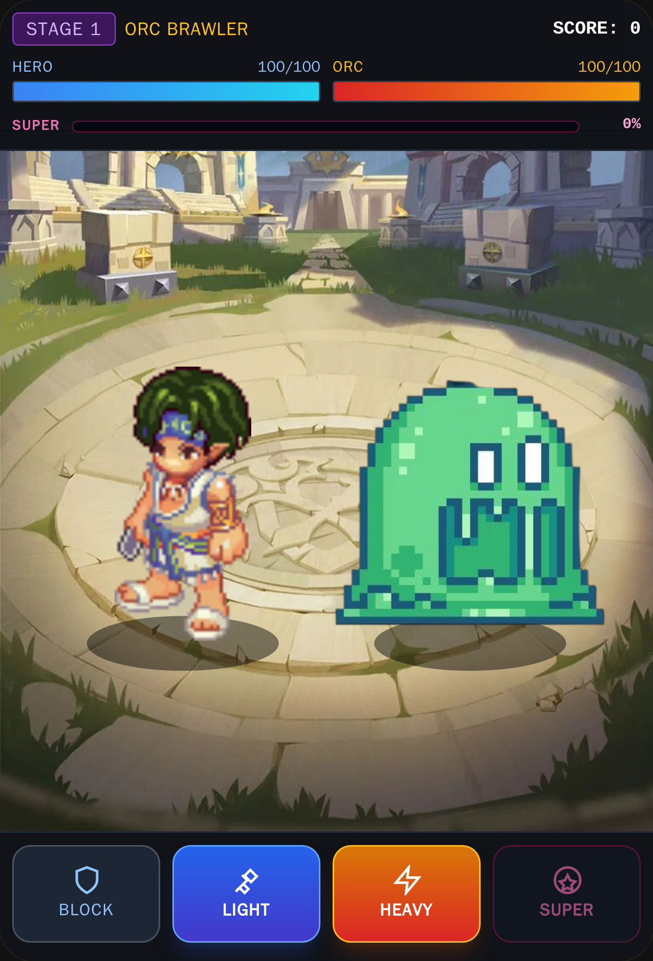 Arcade Fantasy Fighter cover