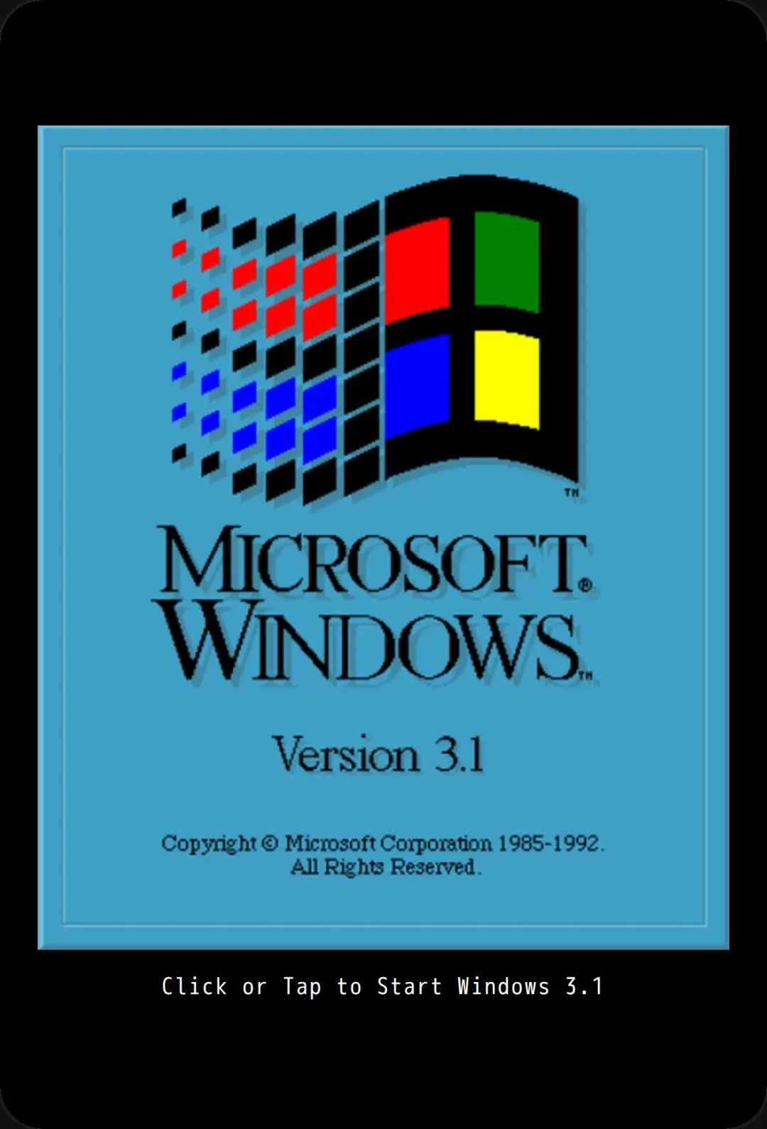 Windows 3.1 cover