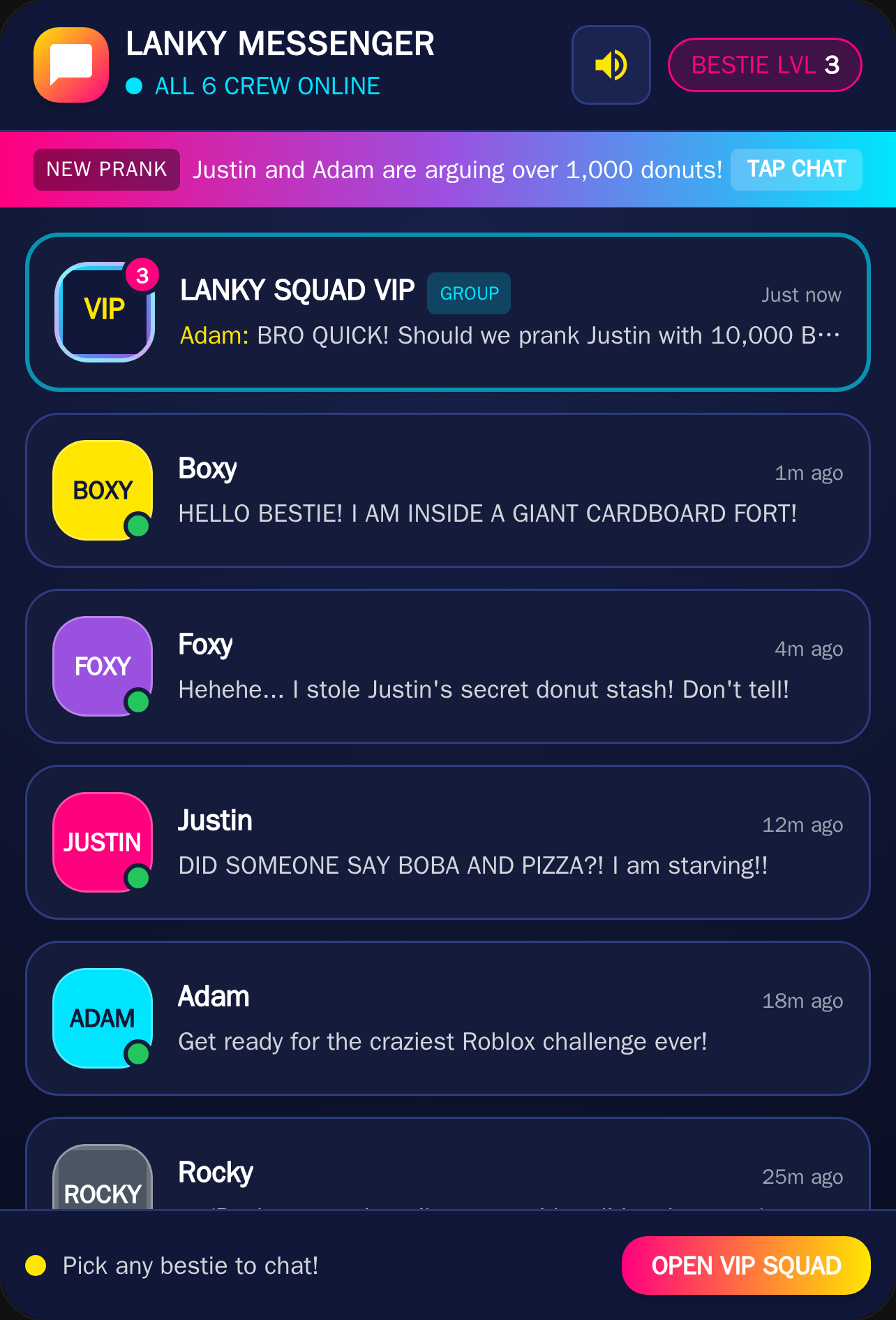LankyBox Chat Simulator cover
