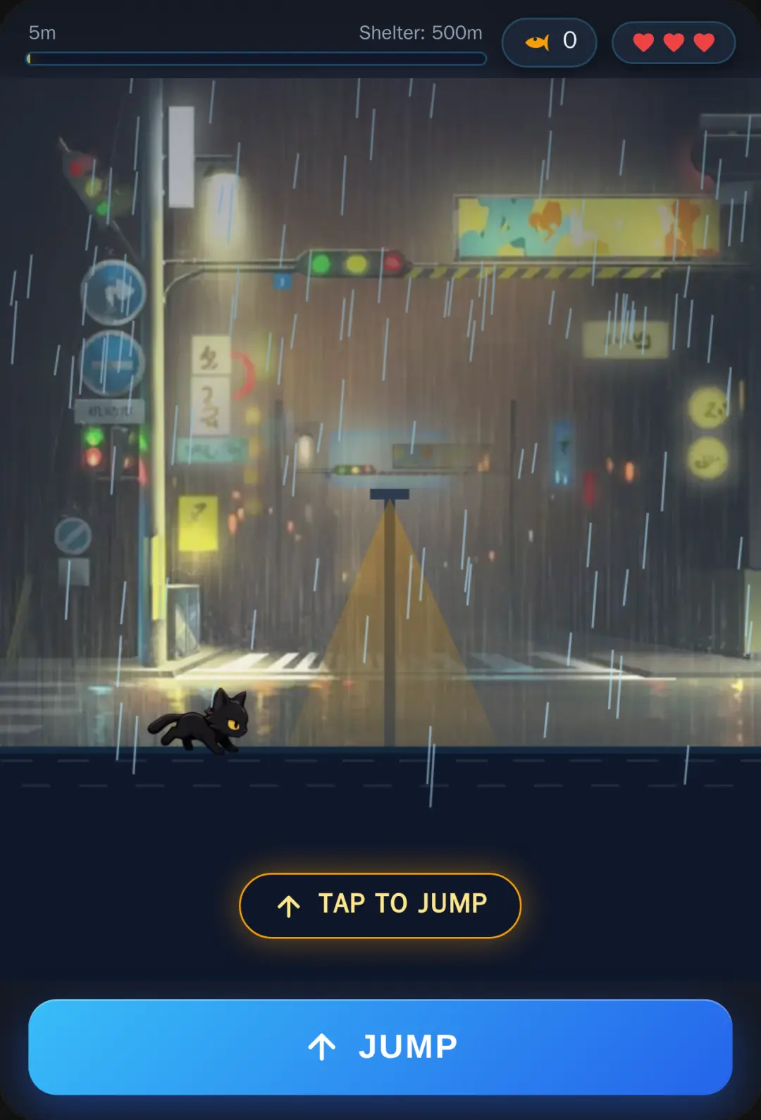 Rainy Cat: Run to Shelter cover