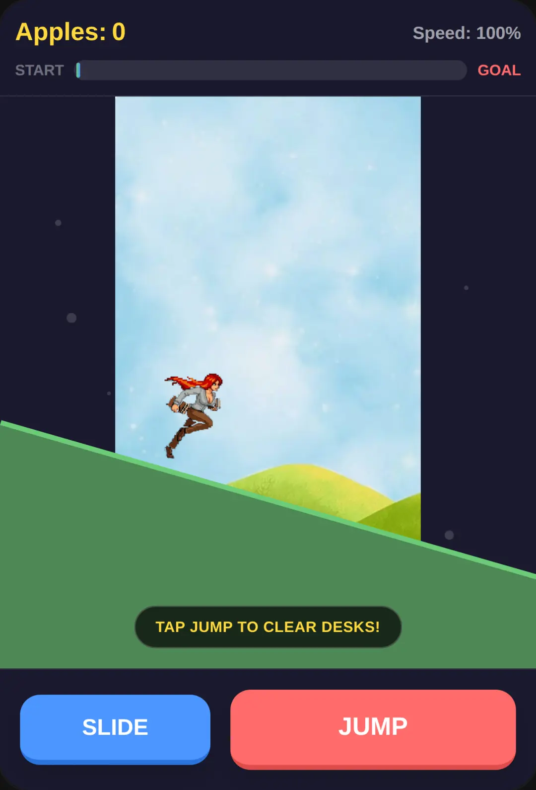 Frantic Teacher Downhill Dash cover