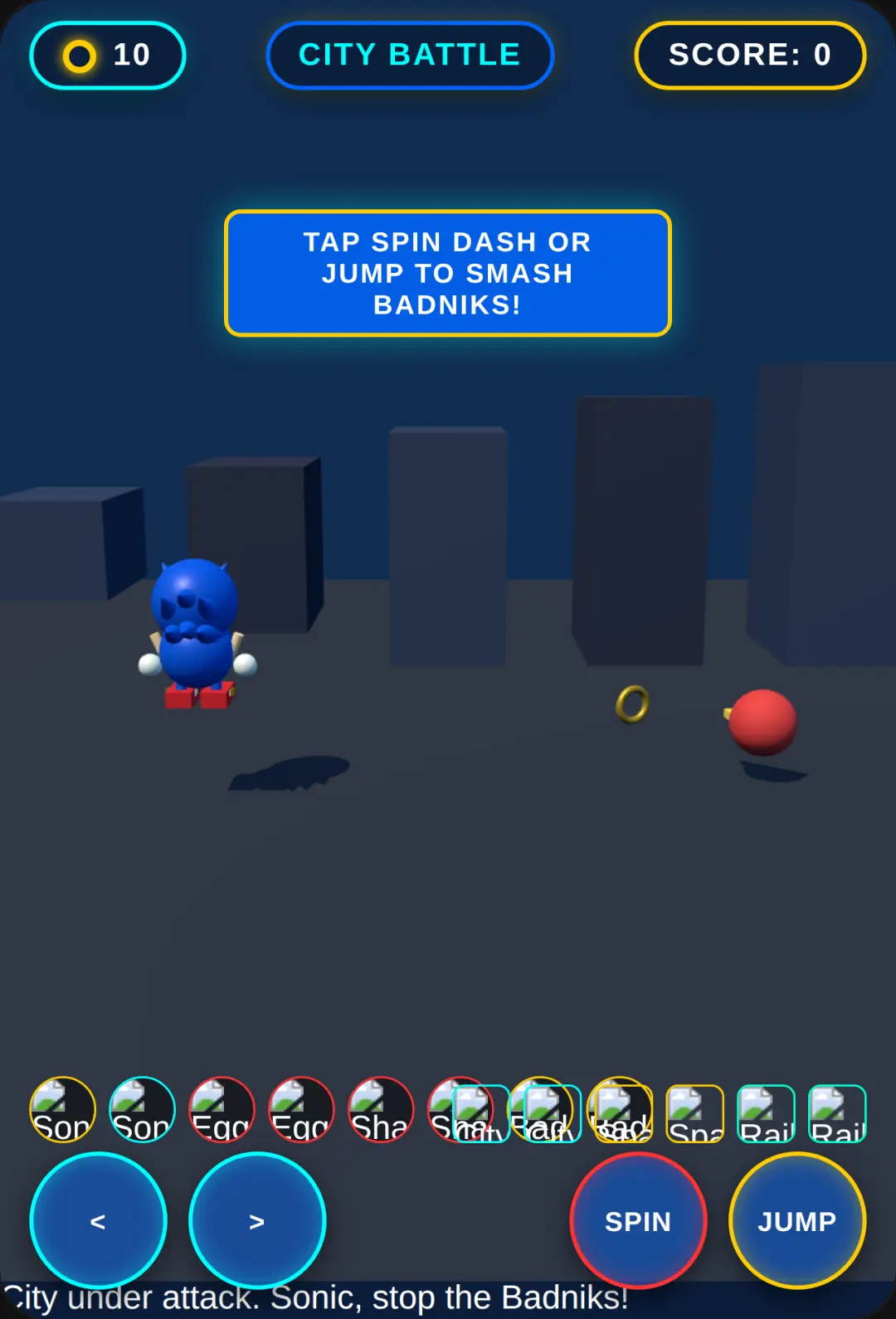 Sonic super blast cover