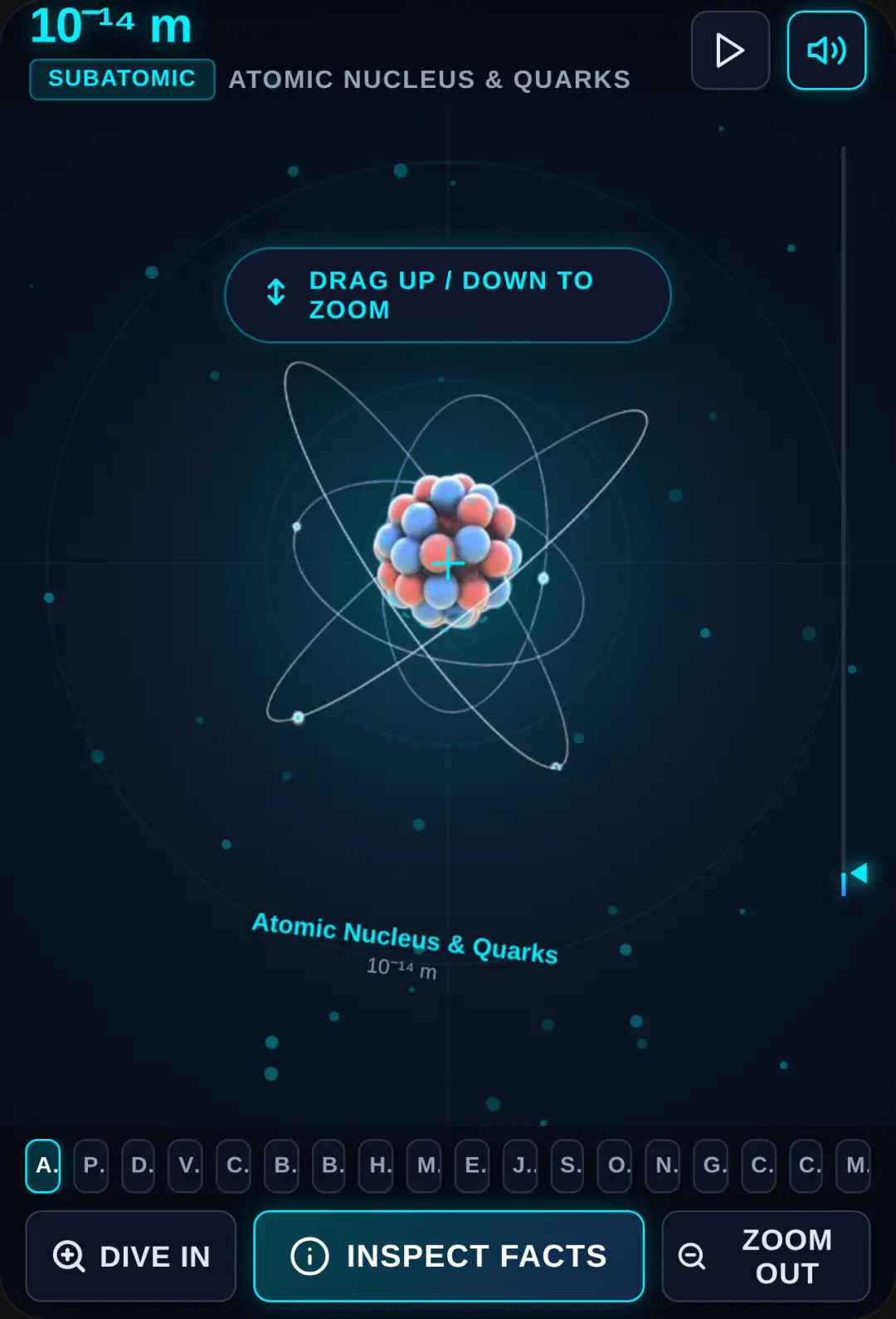 Cosmic Zoom: Atom to Observable Universe cover