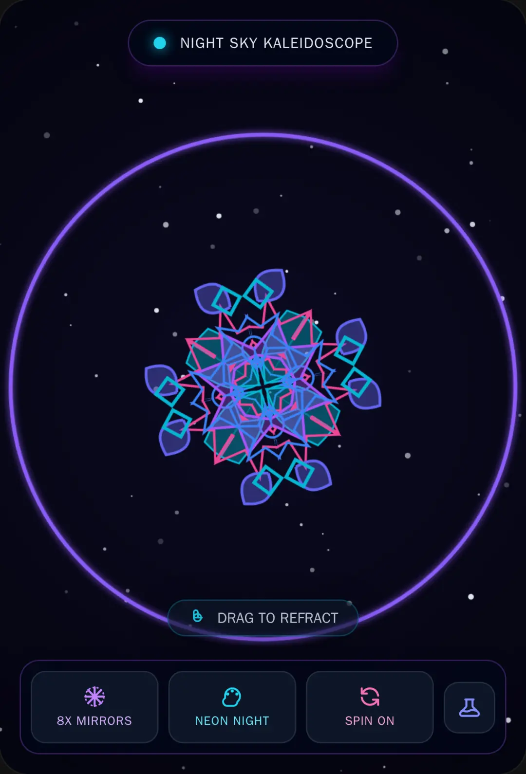 Night Sky Kaleidoscope cover