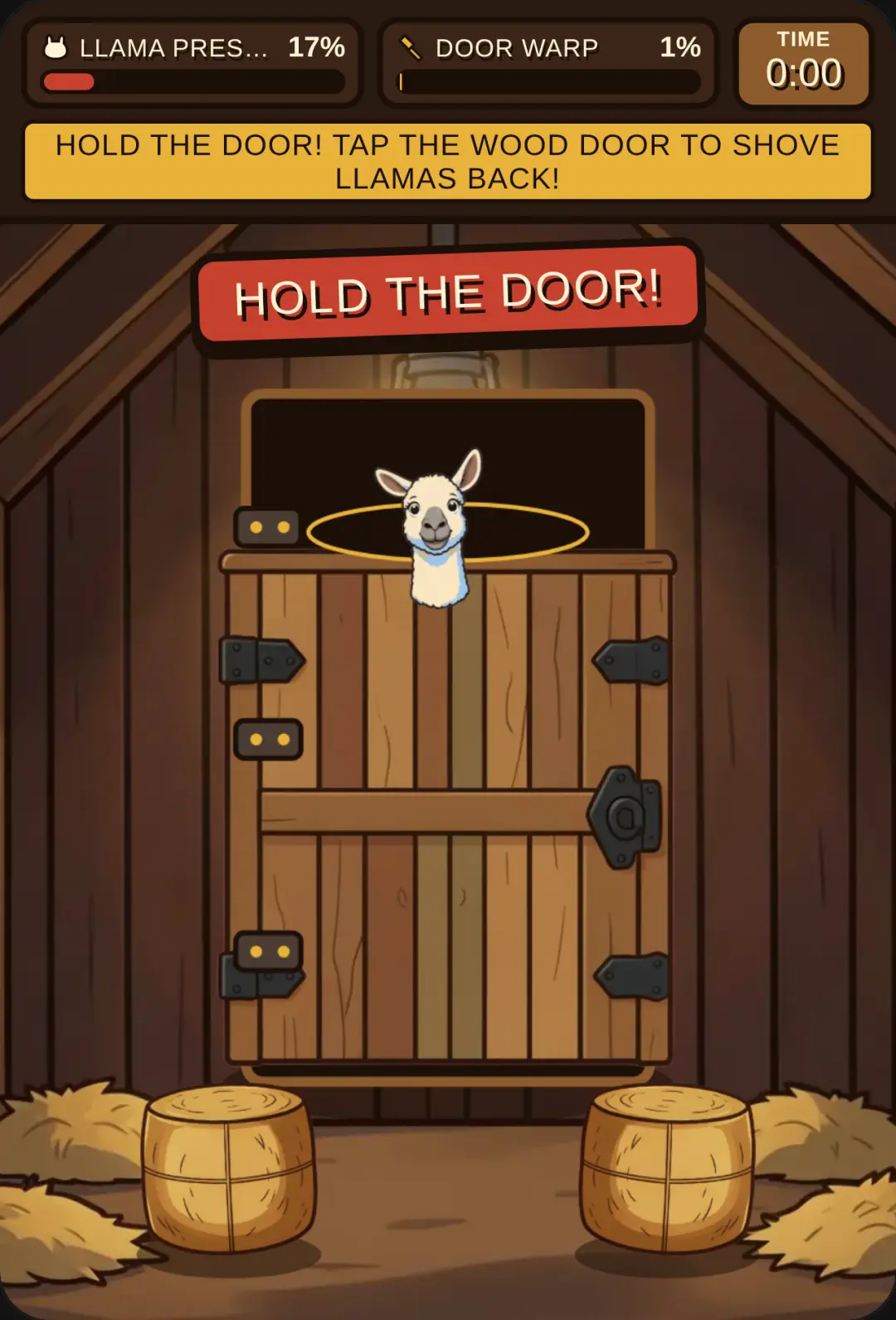 HOLD THE DOOR! cover