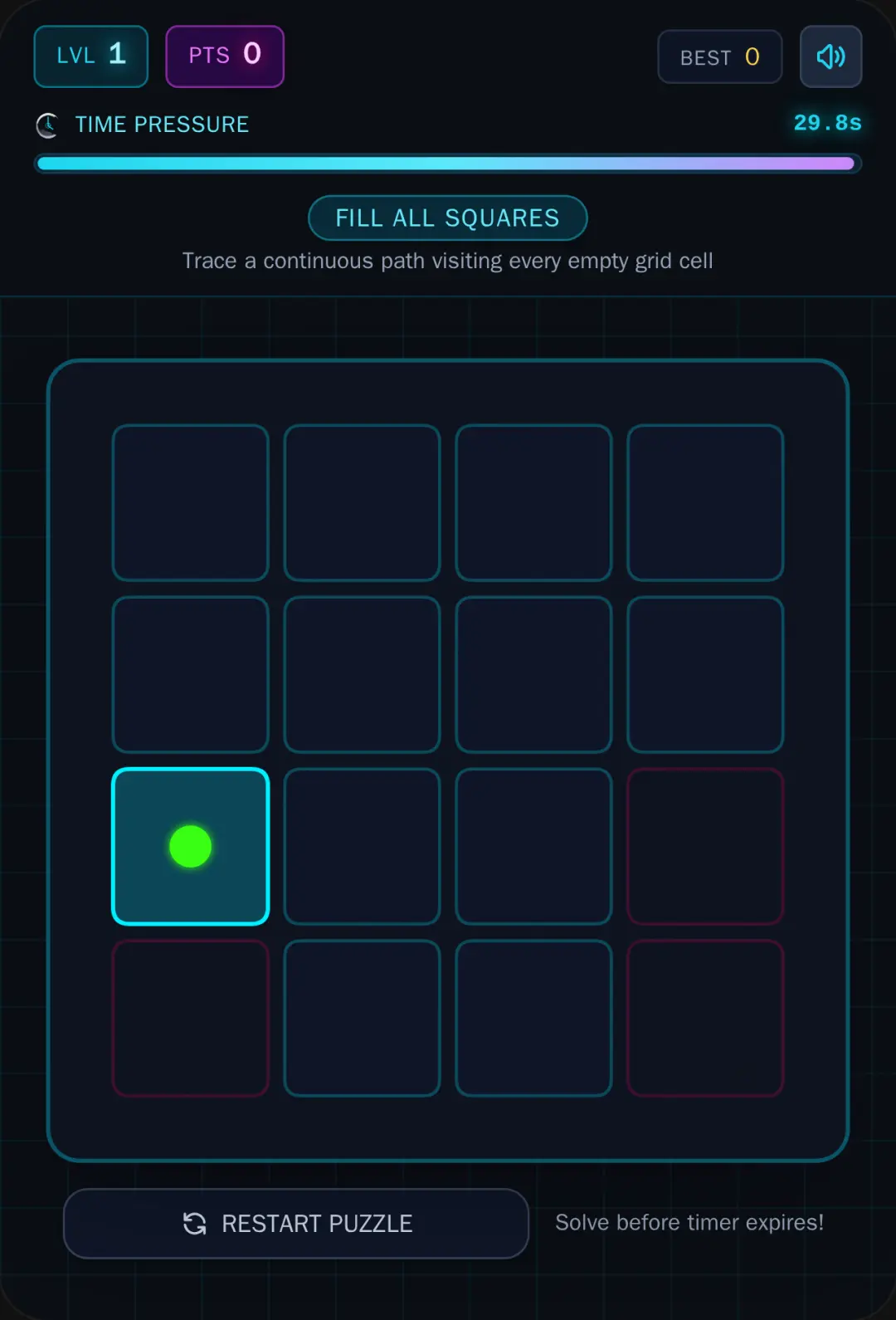 Neon Puzzle Rush cover