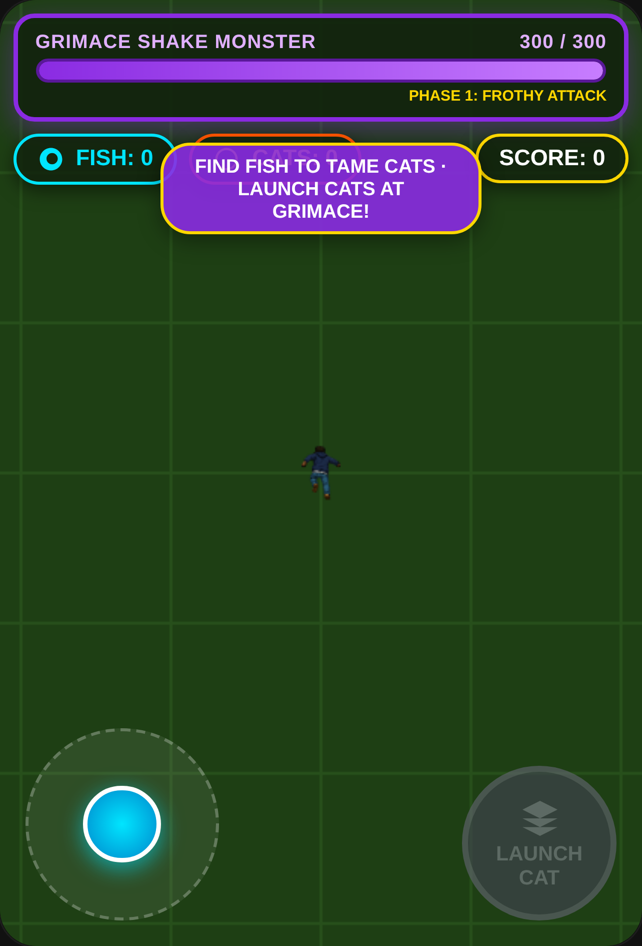 Grimace Chase & Explosive Cat Taming cover