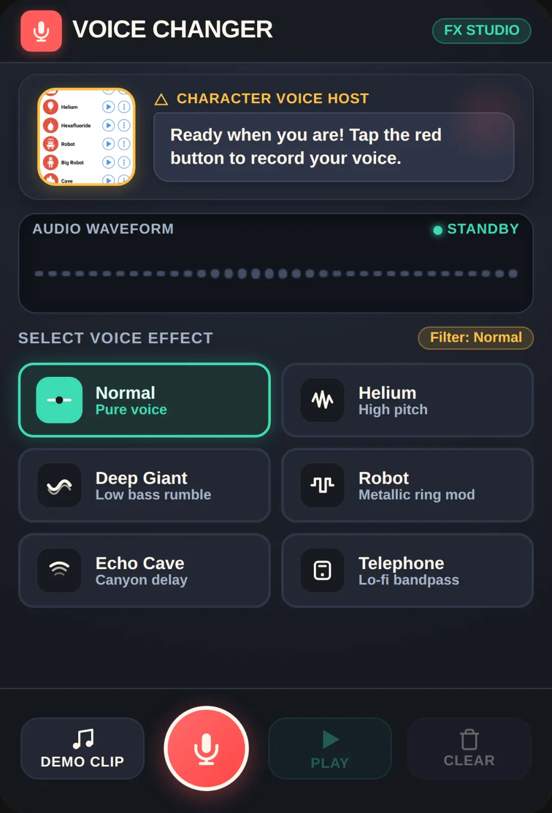 Voice Changer with Effects cover