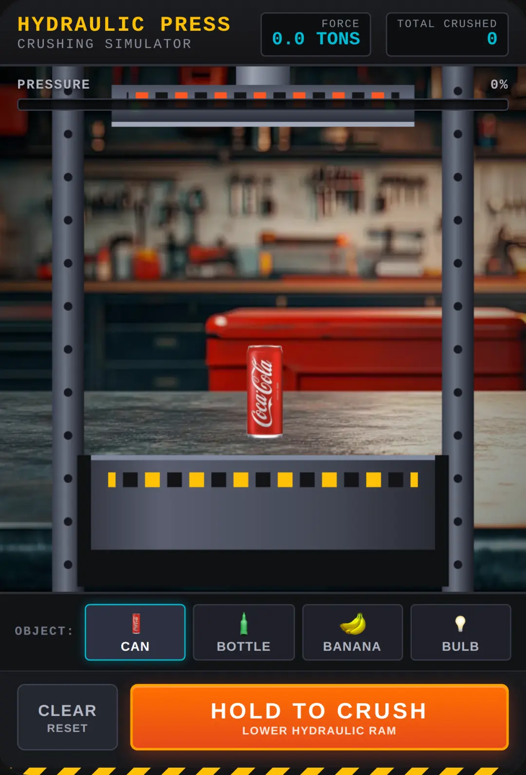 Hydraulic Press: Everyday Crushing Simulator cover