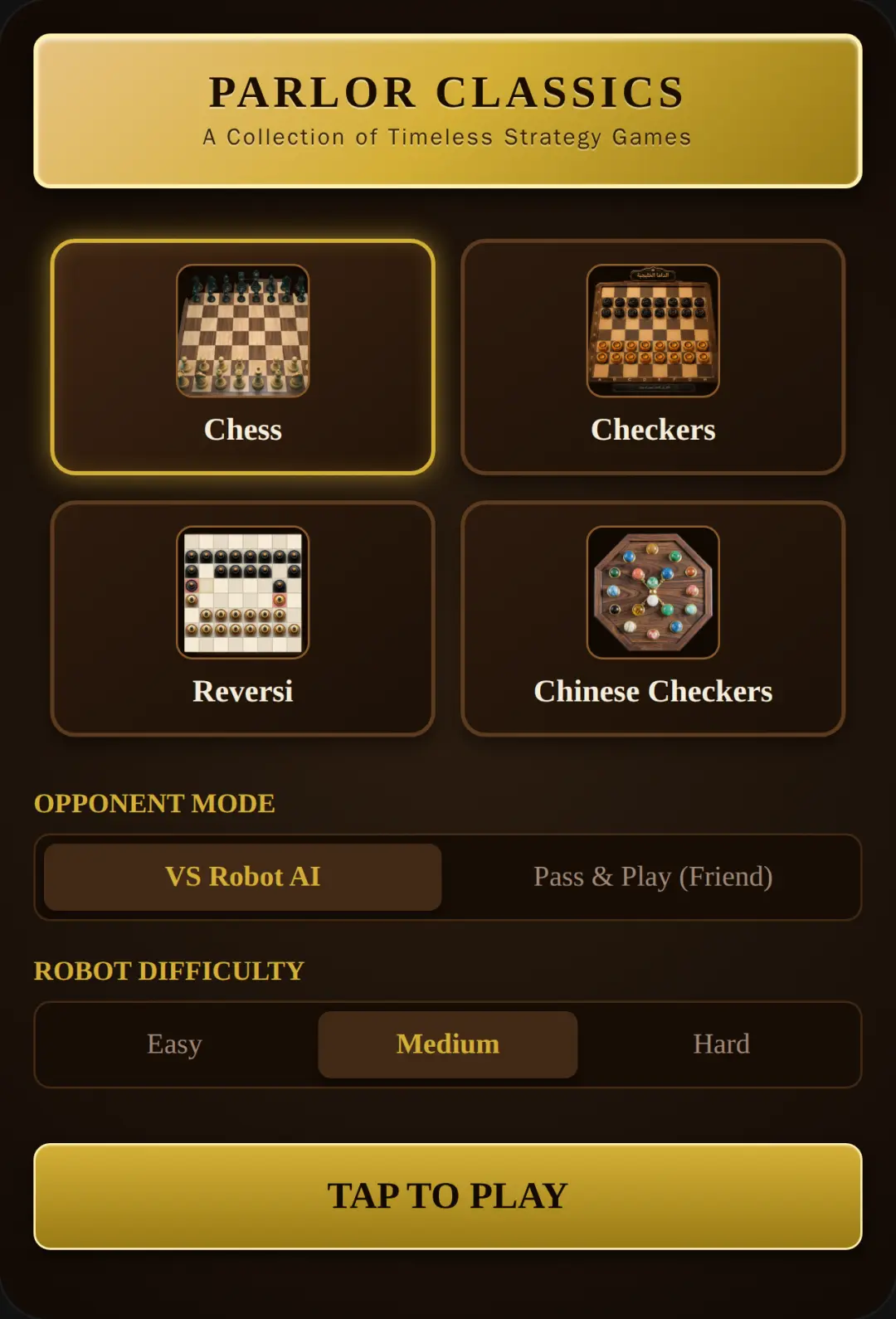 Parlor Classics - Classic Board Games cover