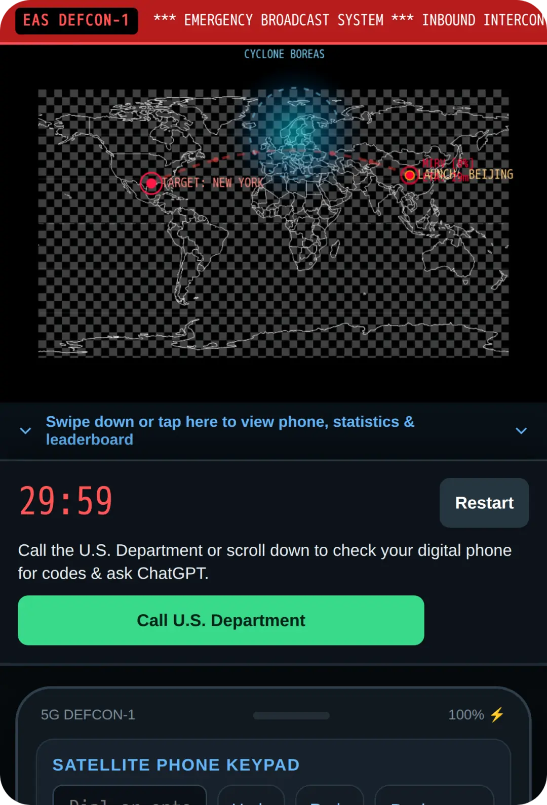 WW3 WASHINGTON D.C. USA and China cover