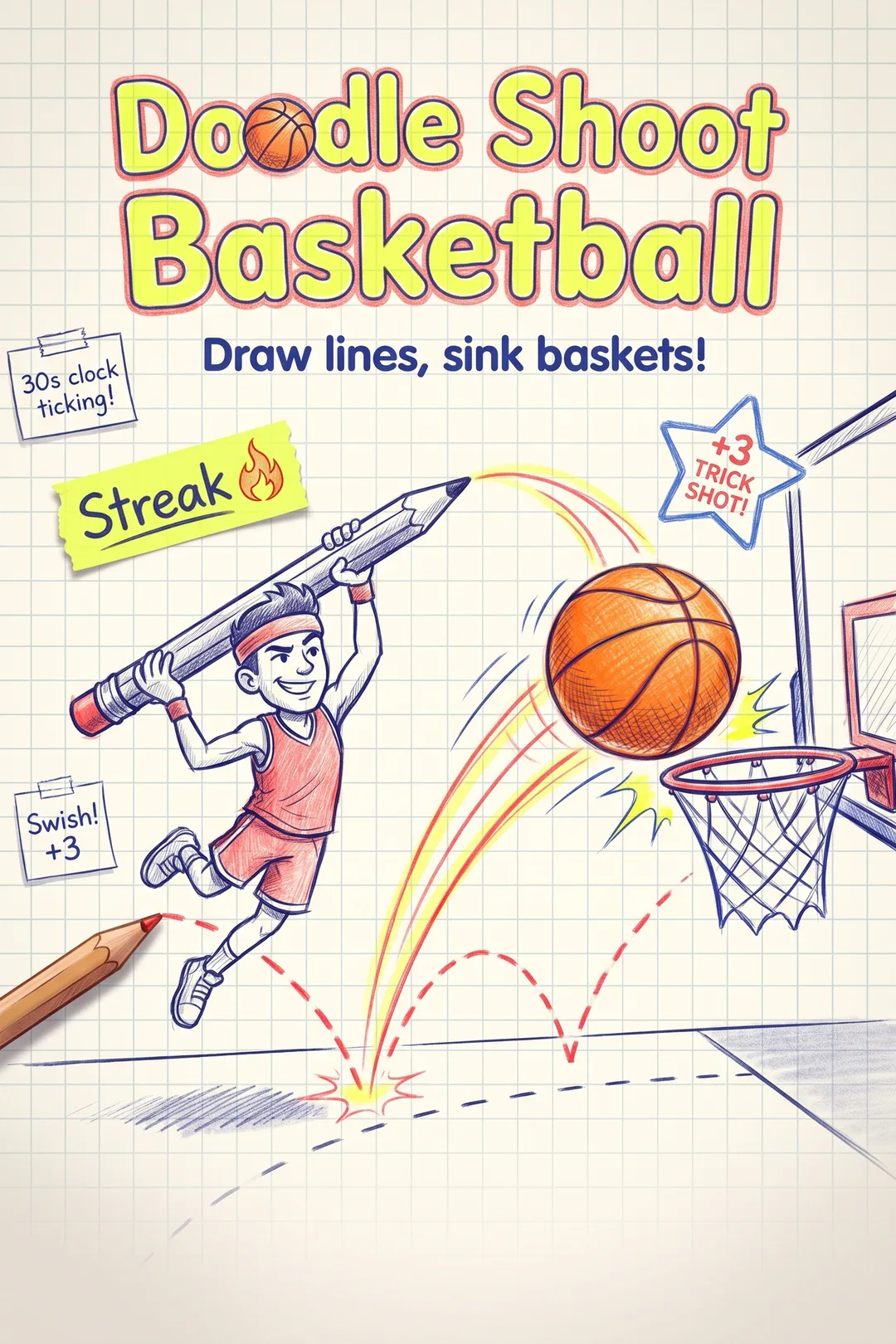 Doodle Shoot Basketball