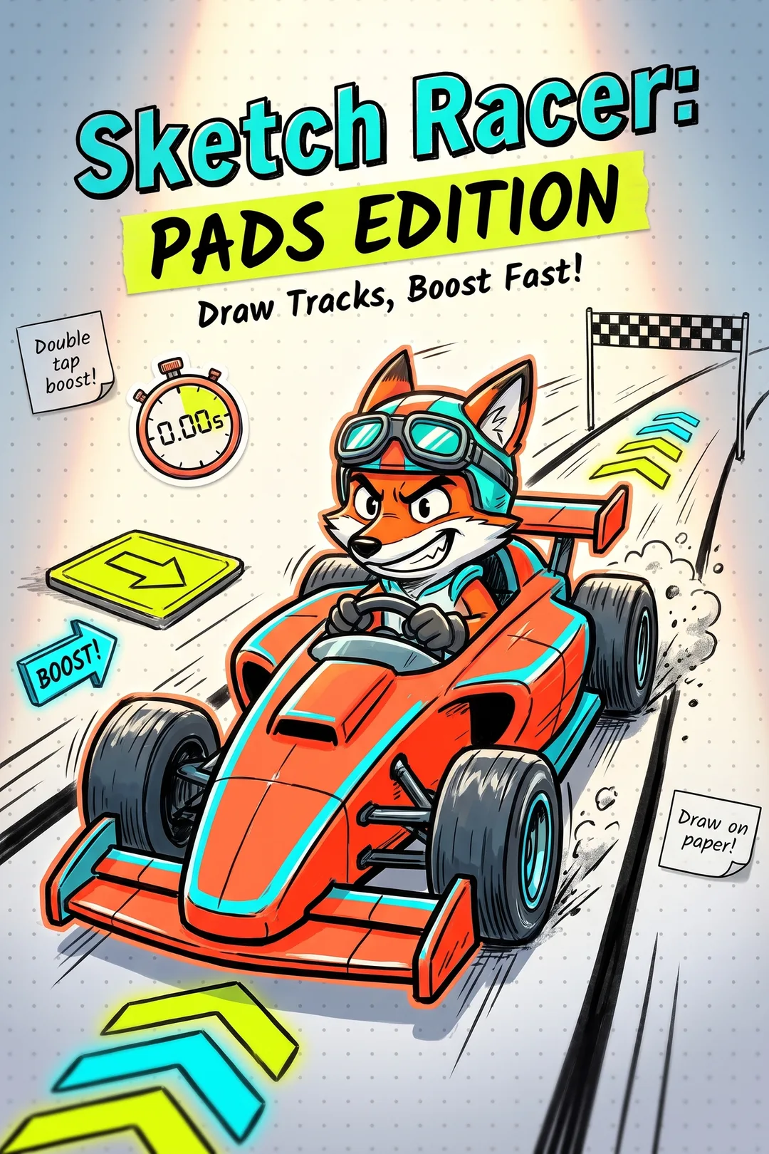 Sketch Racer: Pads Edition