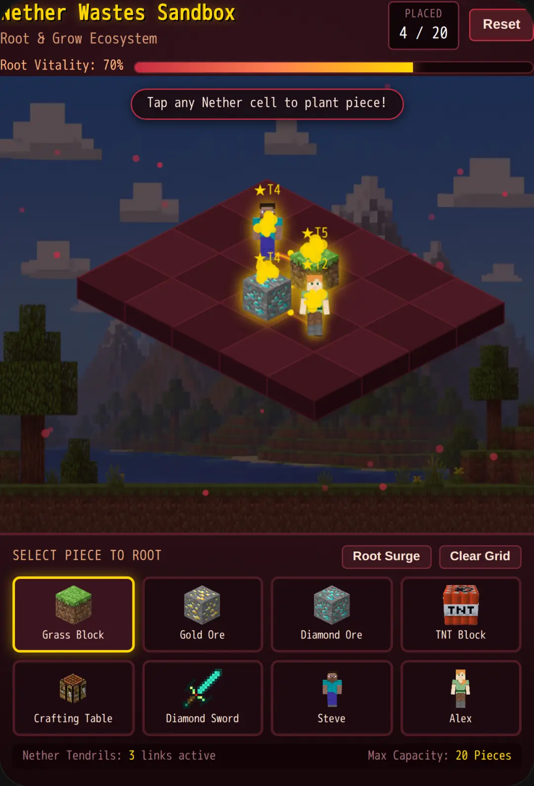 Minecraft Nether Wastes Sandbox cover