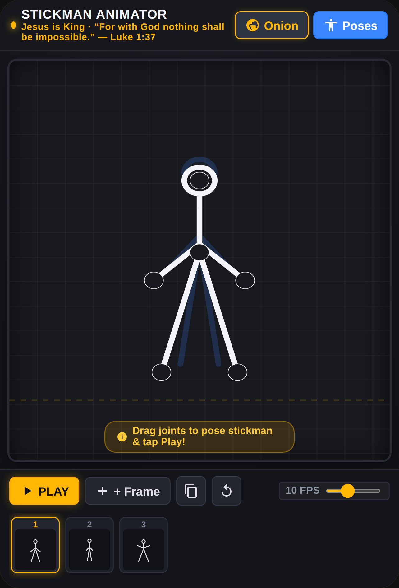 Stickman Frame Animator Studio cover