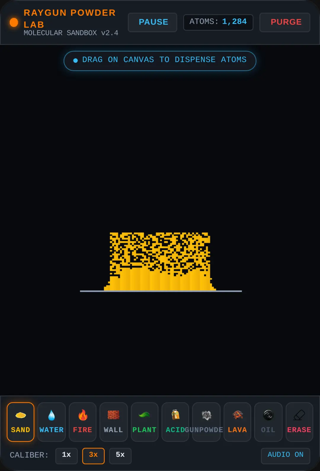 Particle Reactor - Powder Sandbox cover