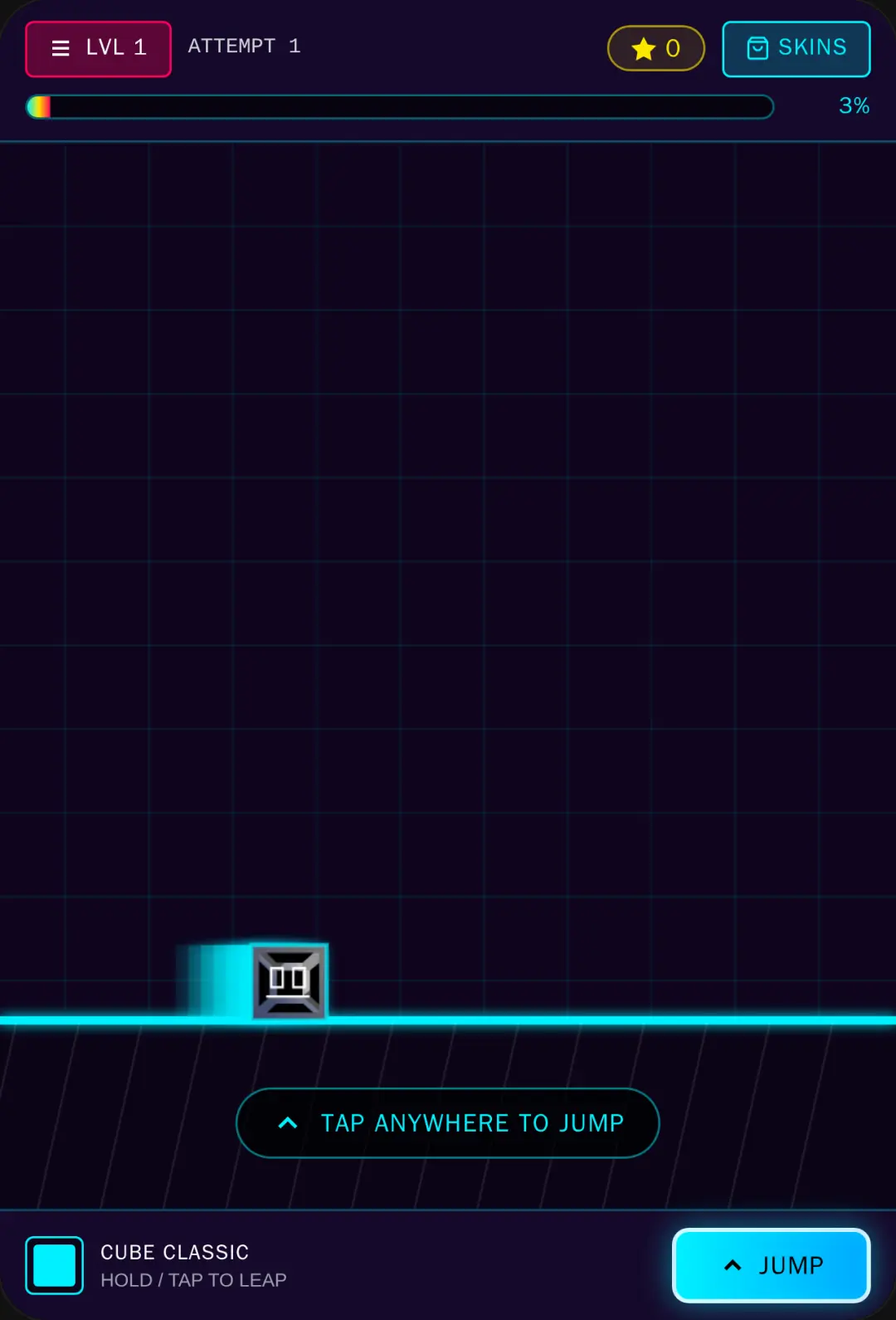 Neon Dash - Rhythm Platformer cover