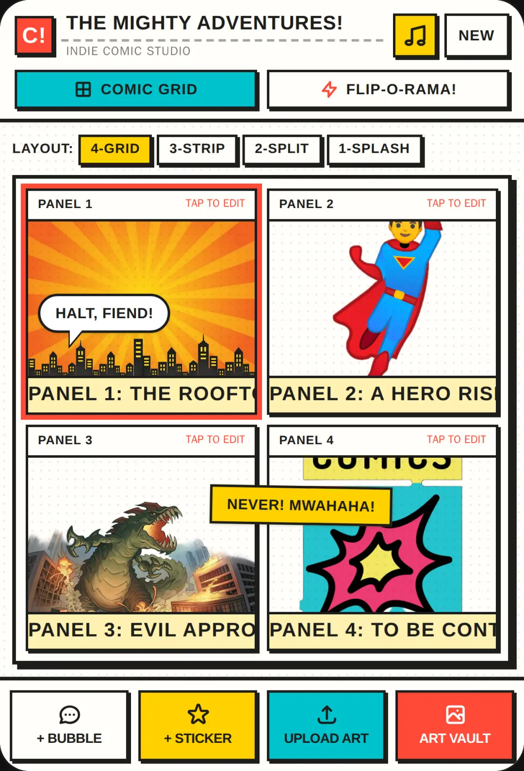 Make Your Own Comics & Flip-o-Rama Studio cover