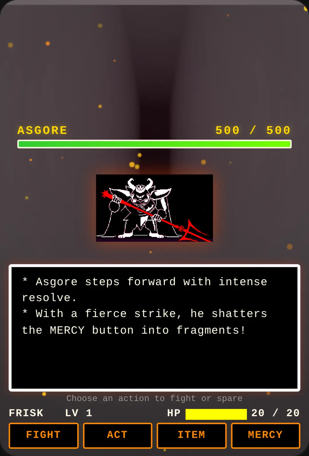 Undertale - Asgore Boss Fight cover