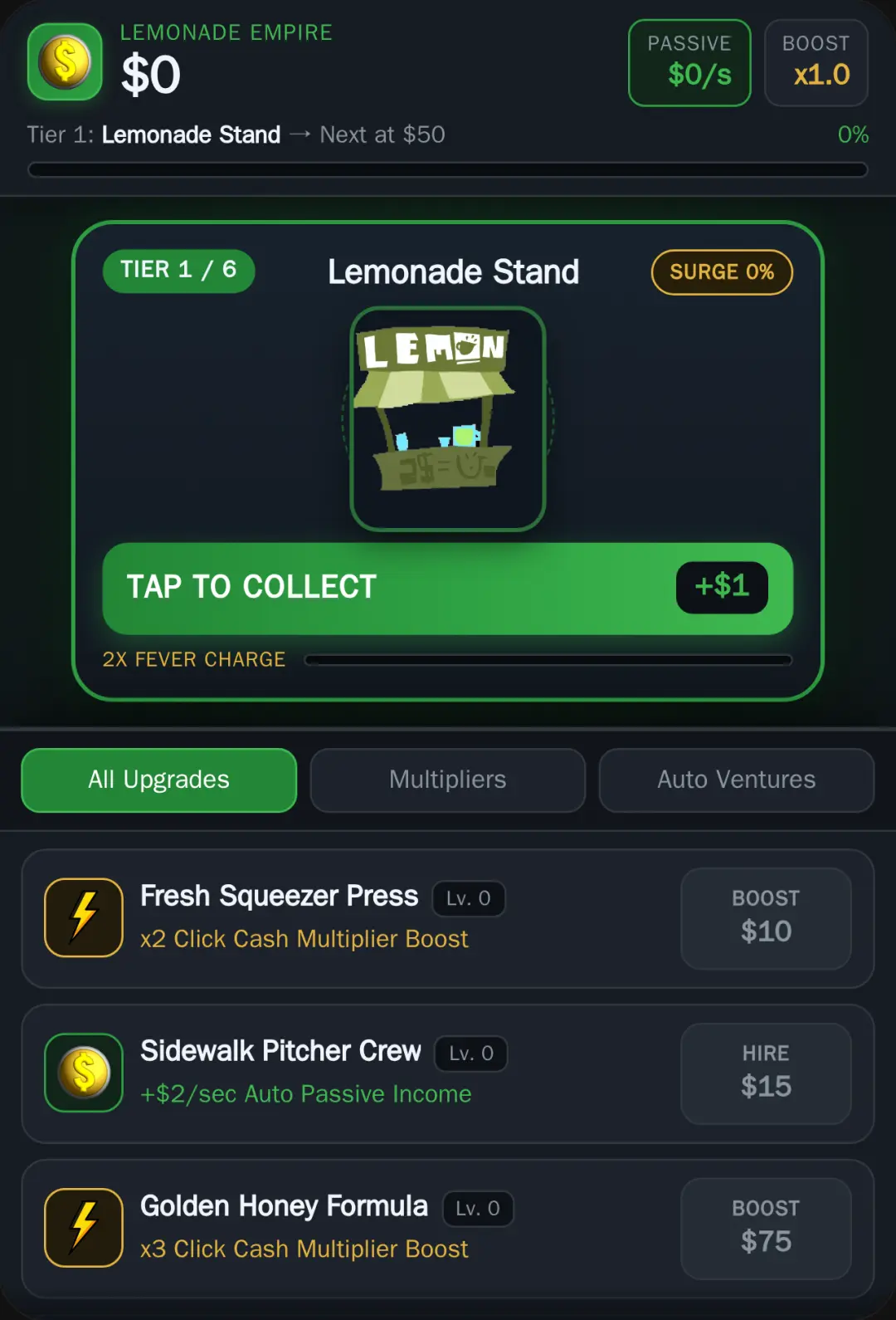 Lemonade to Empire Tycoon cover