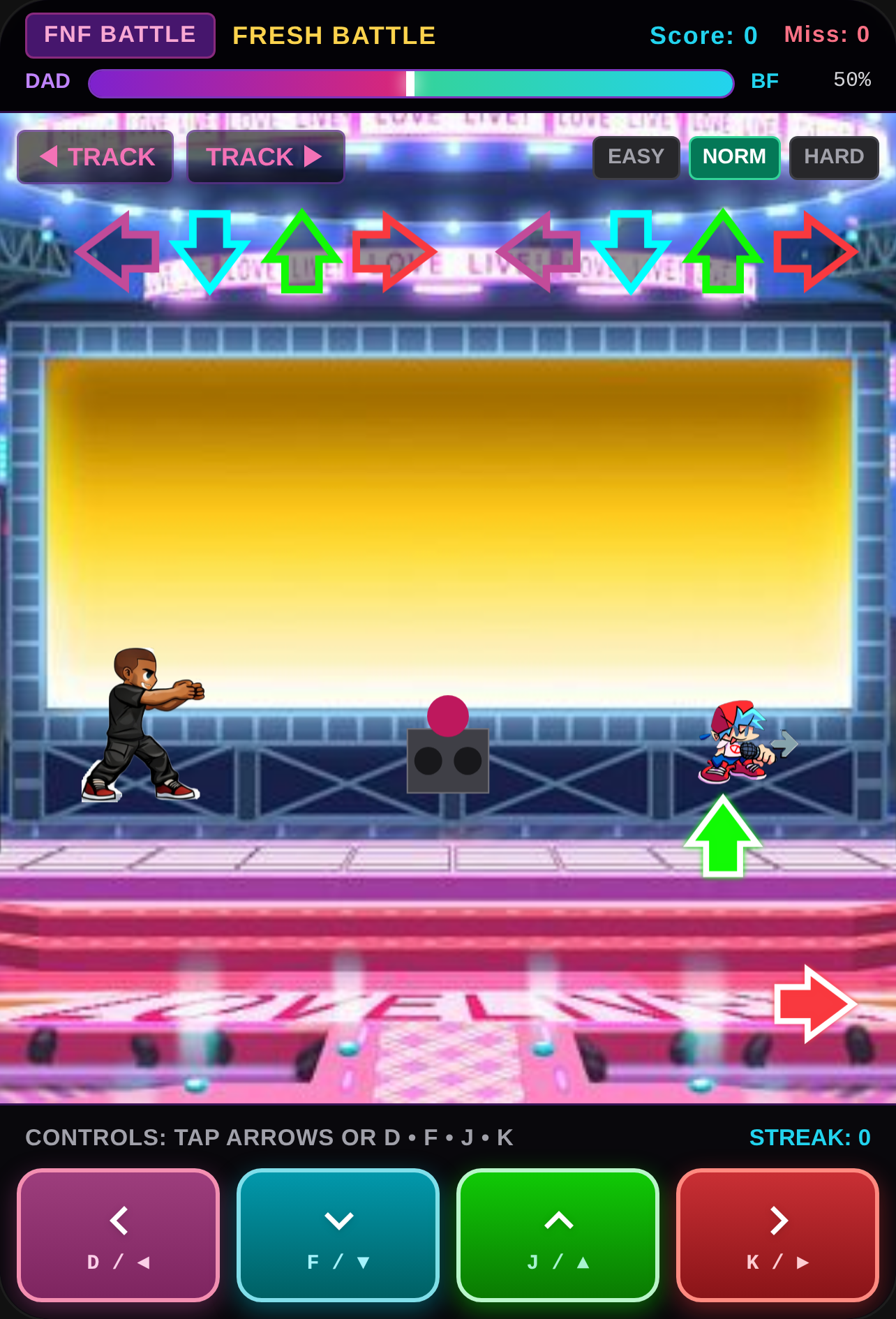 FNF Funkin' Rap Battle cover
