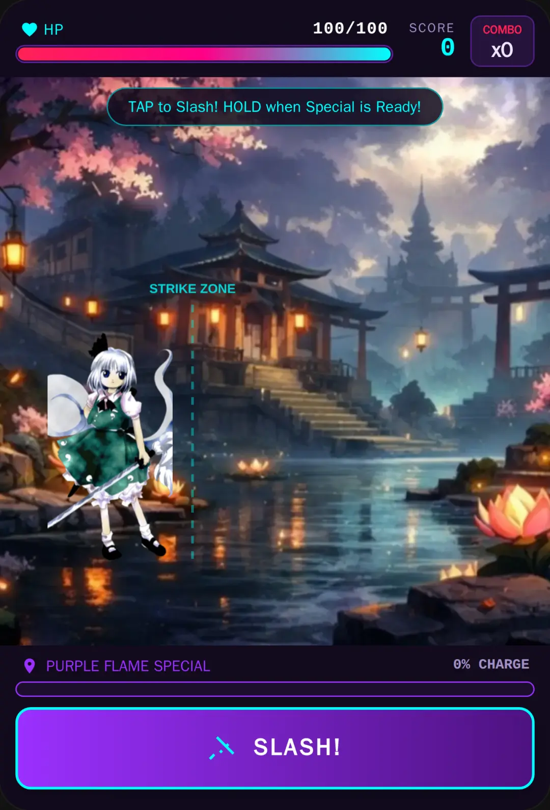 Aggressive Sword Slash - Youmu Konpaku cover