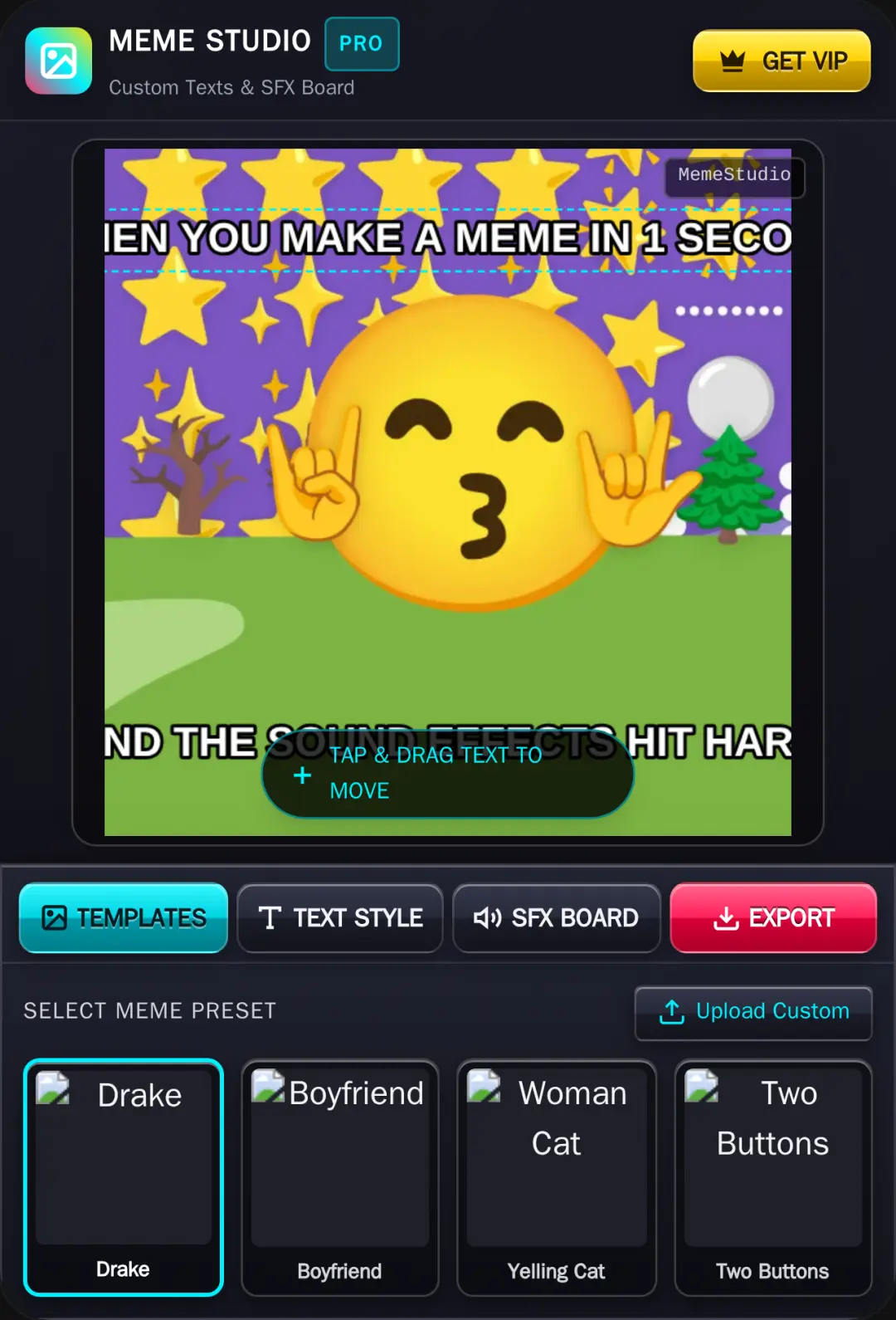 Meme Studio Pro - Make your own meme and upload it :D cover