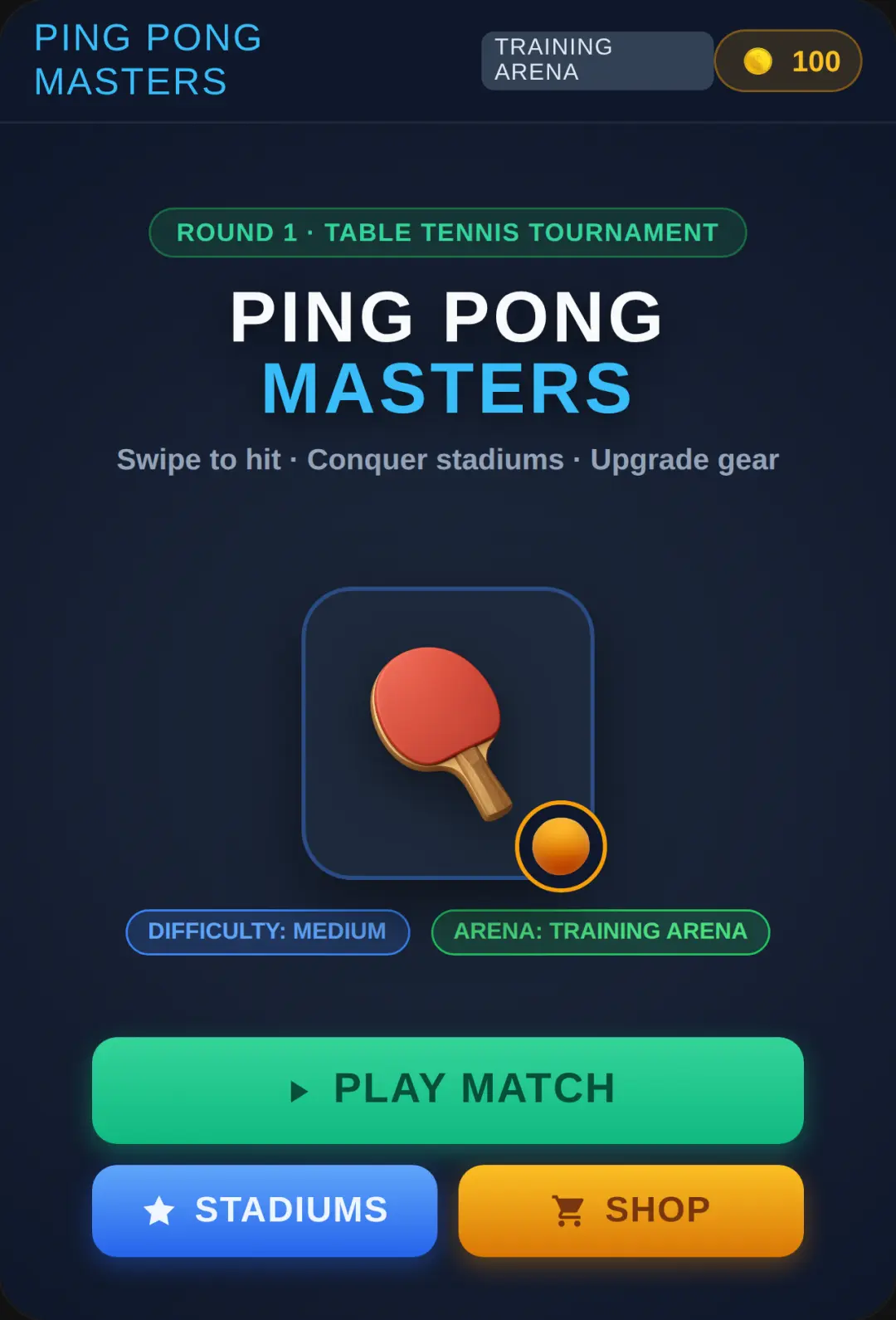 Ping Pong Masters cover