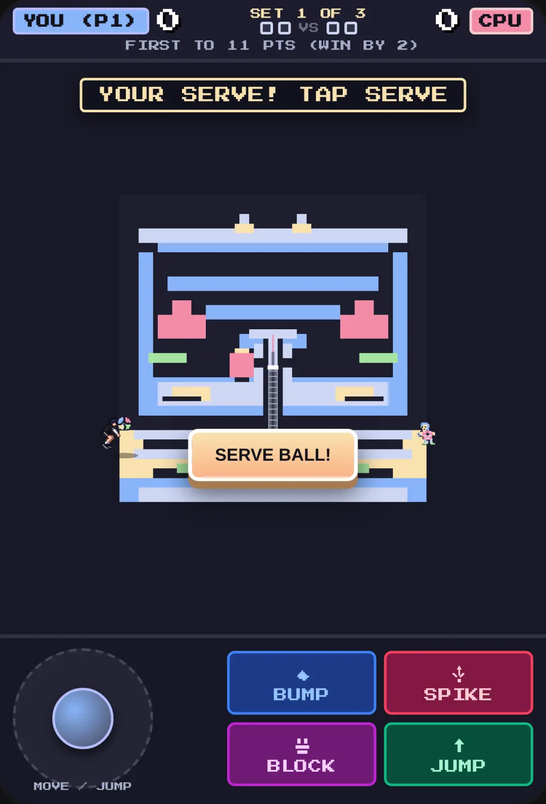 Arcade Volleyball 2D cover