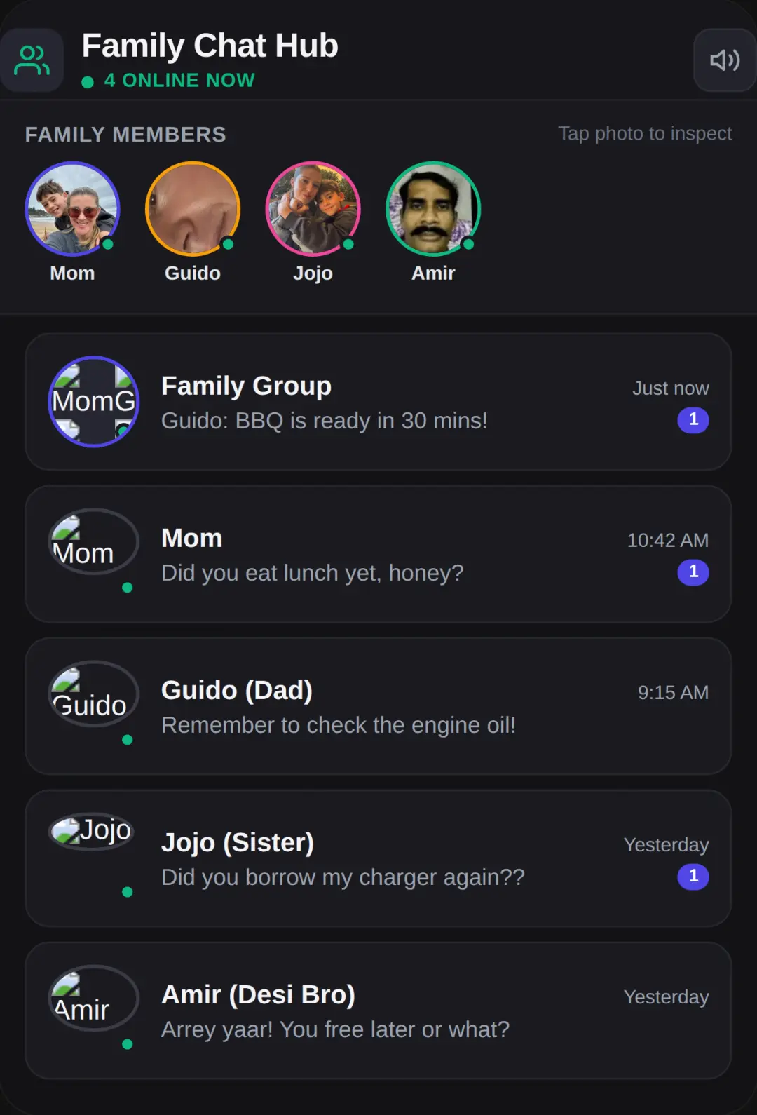 Family Chat Hub cover