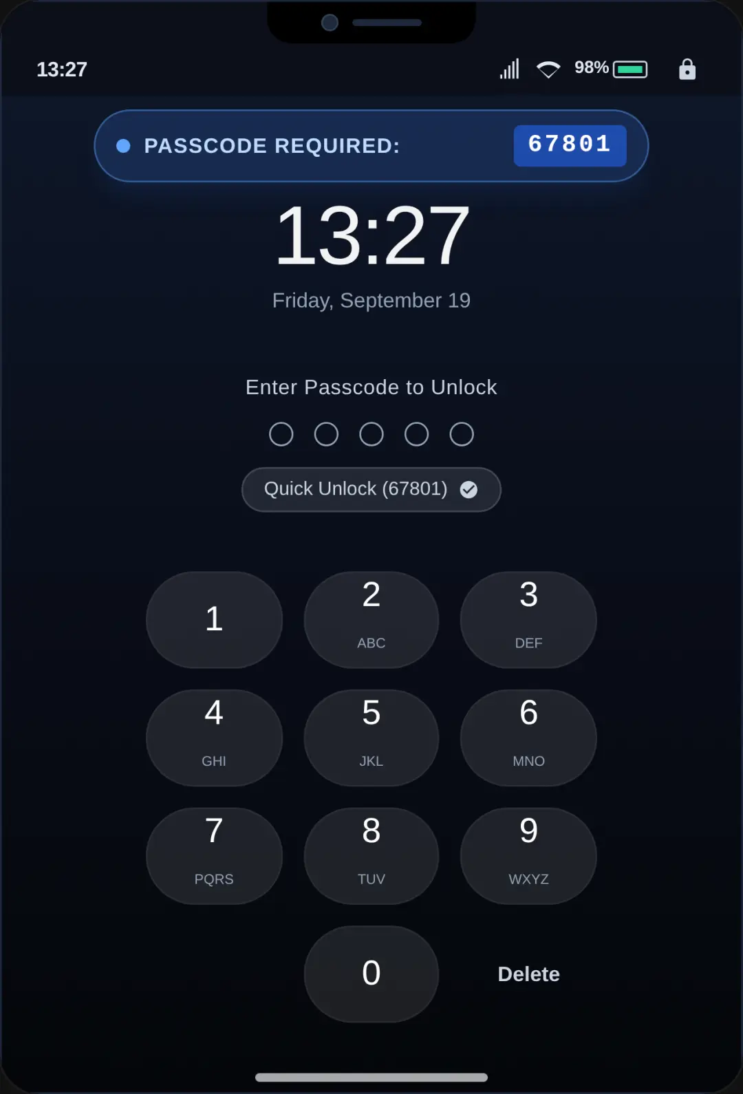 Sleek OS Phone cover