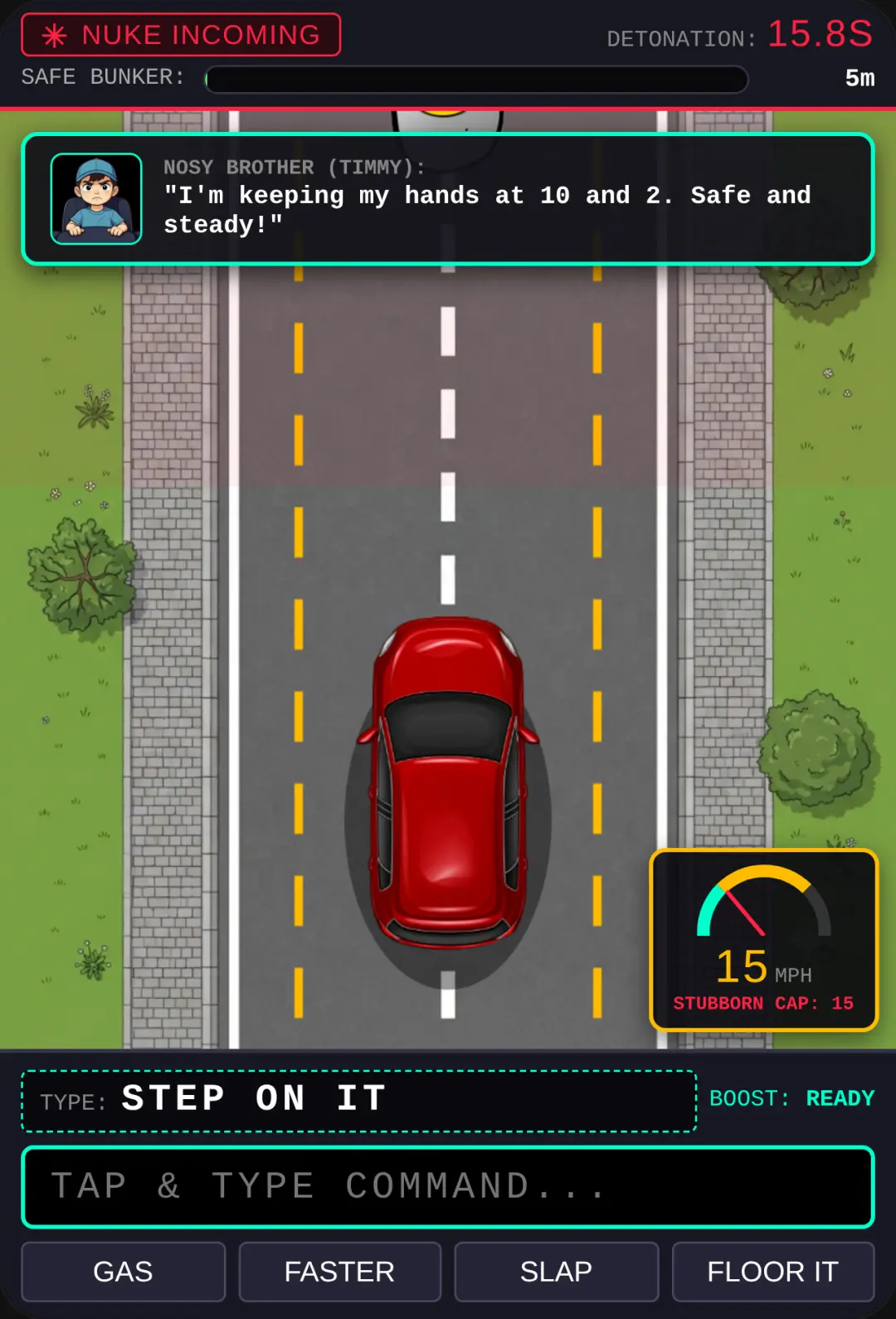 Teach Your Nosy Little Brother The Basics of Driving cover