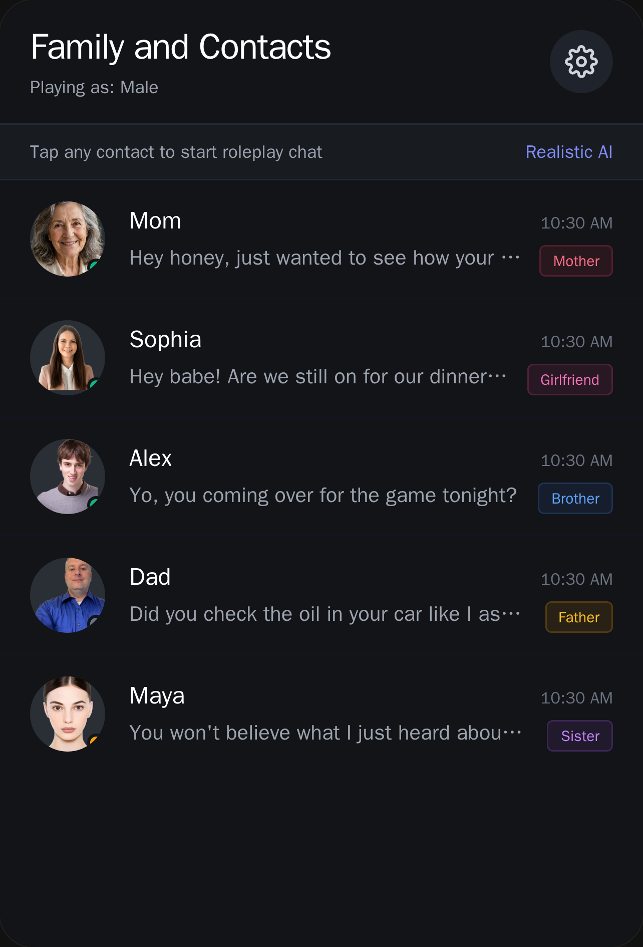 AI Family and Relationships Chat cover