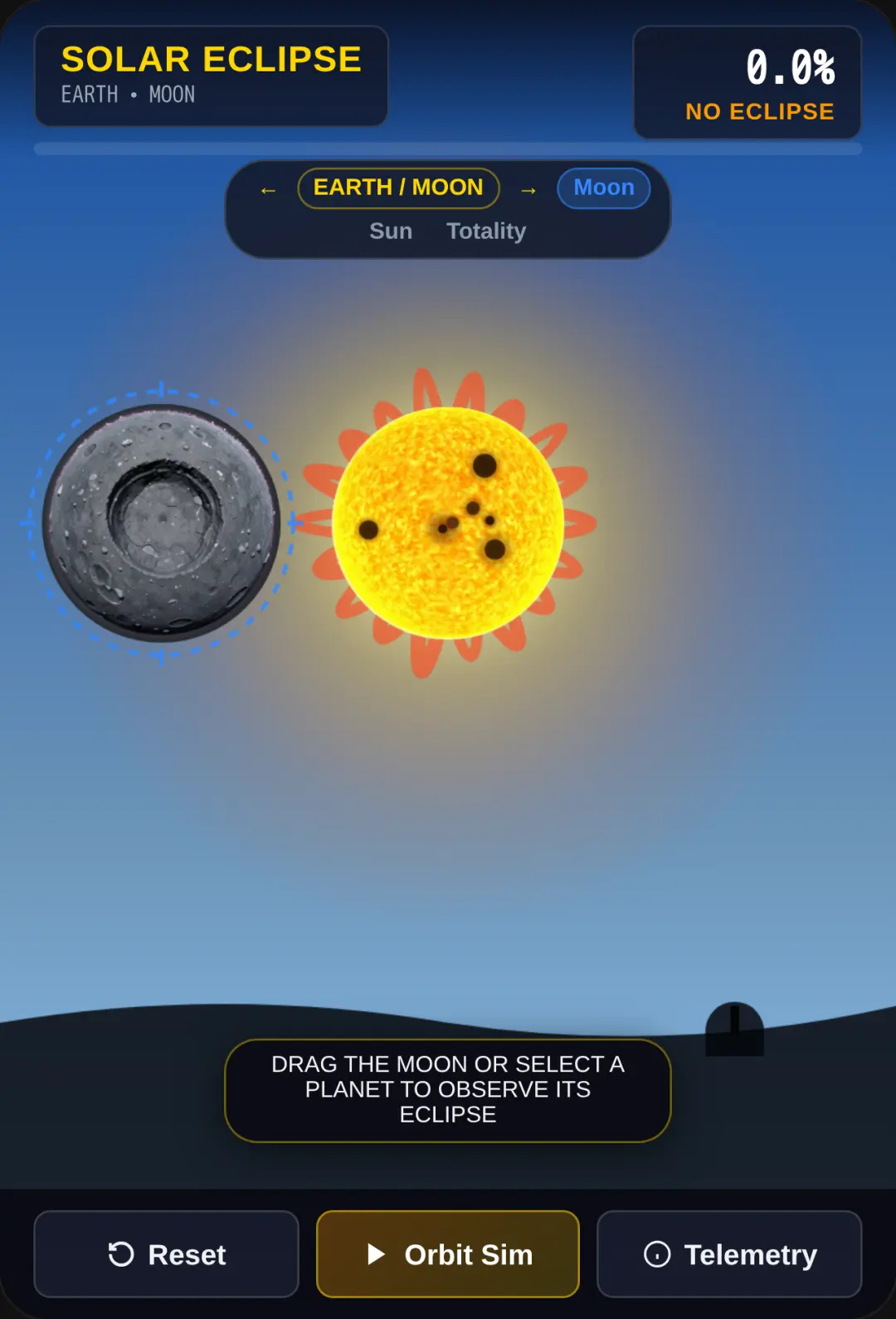 Solar Eclipse Simulator cover