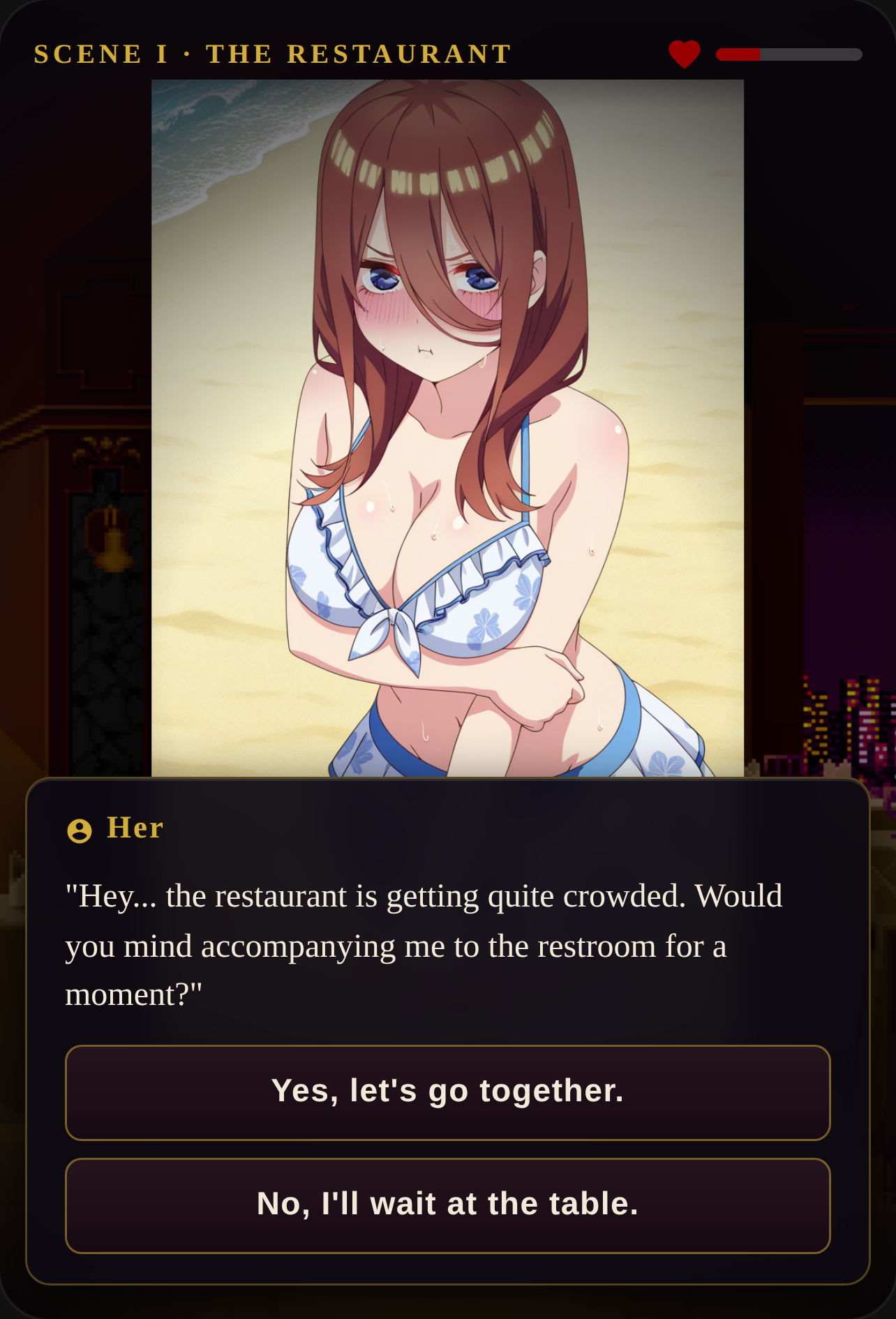Date an anime 😏🤨 cover