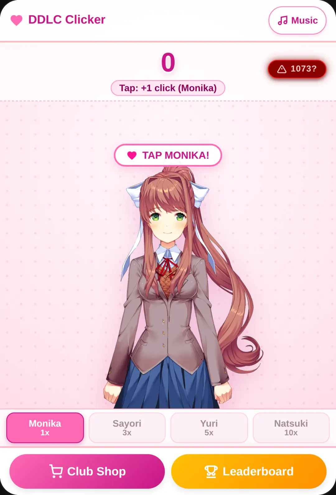 Ddlc clicker!very innocent! cover