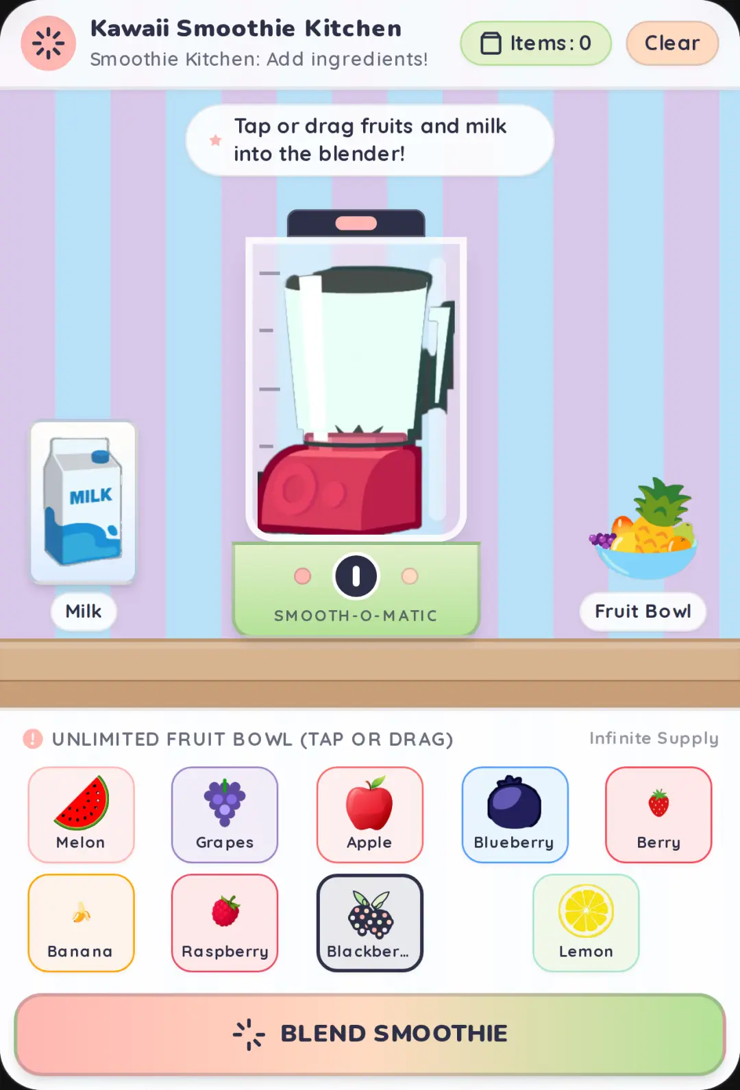 Kawaii Smoothie Kitchen(dont use blackberries) cover